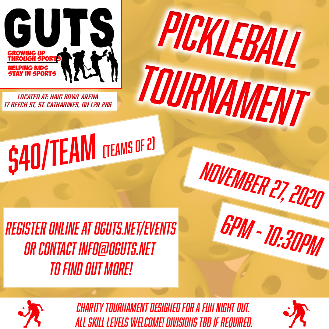 GUTS Pickleball Tournament
