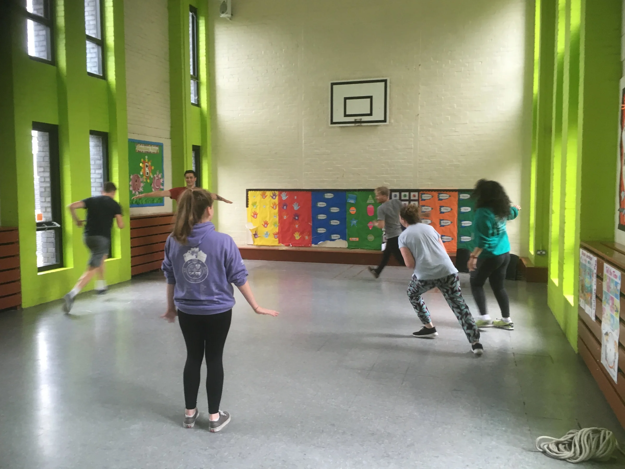 Practising games during training week