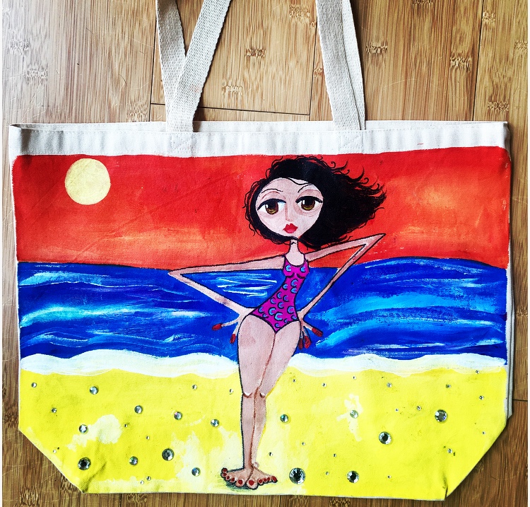 delilah hand painted bag