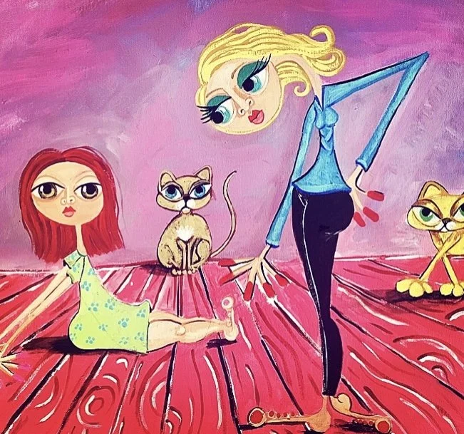 Two_Ladies_Two_Cats_Painting.jpeg