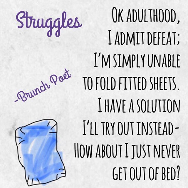 #Struggles 😴
.
.
.
#weekendvibes #thestruggleisreal #thisisthirty #adulthood #mytherapistsays #saturdaymorning #drunkpoetsociety #herheartpoetry #spilledink #igpoets #poetrycommunity #poetsofinstagram #bedroomgoals #fittedsheet #poetsociety #rhymesa