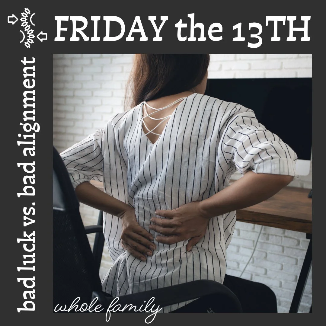 Is it Bad Luck... or a Bad Foundation? 🐈&zwj;⬛

Most people think "throwing their back out" is a freak accident. It&rsquo;s rarely bad luck; it&rsquo;s usually the Final Straw Effect.

Think of your spine like a credit card. You can bend i