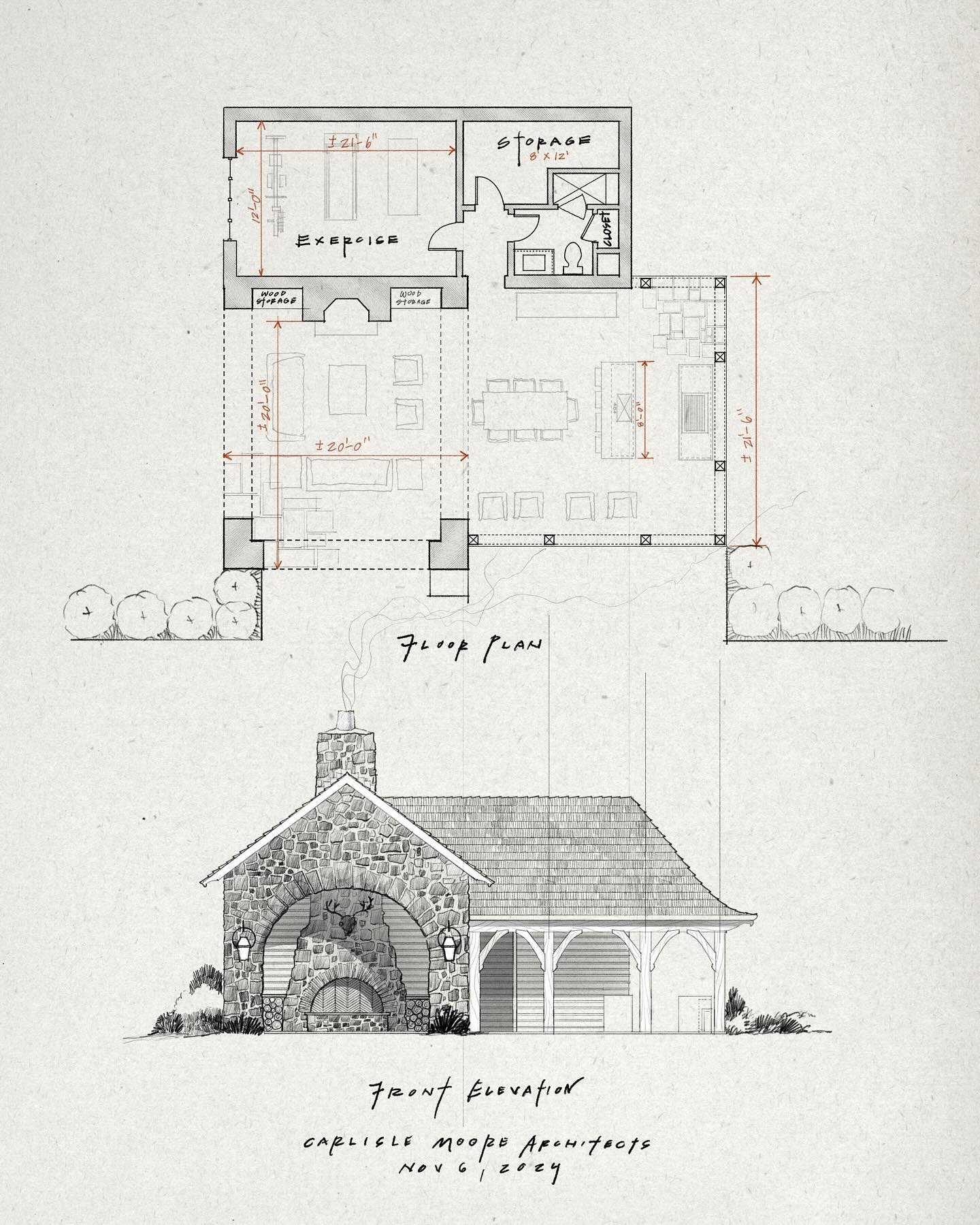Sketch and plan for a pool house. 

&darr; 
&darr;
&darr;
#architect #TraditionalDesign #ArchitectDesigned #TraditionalHouse #HomeInspiration #Homeinspo #HouseDesign #TraditionalArchitecture #TraditionalHome #TraditionalHomeDesign #architectdesigned 
