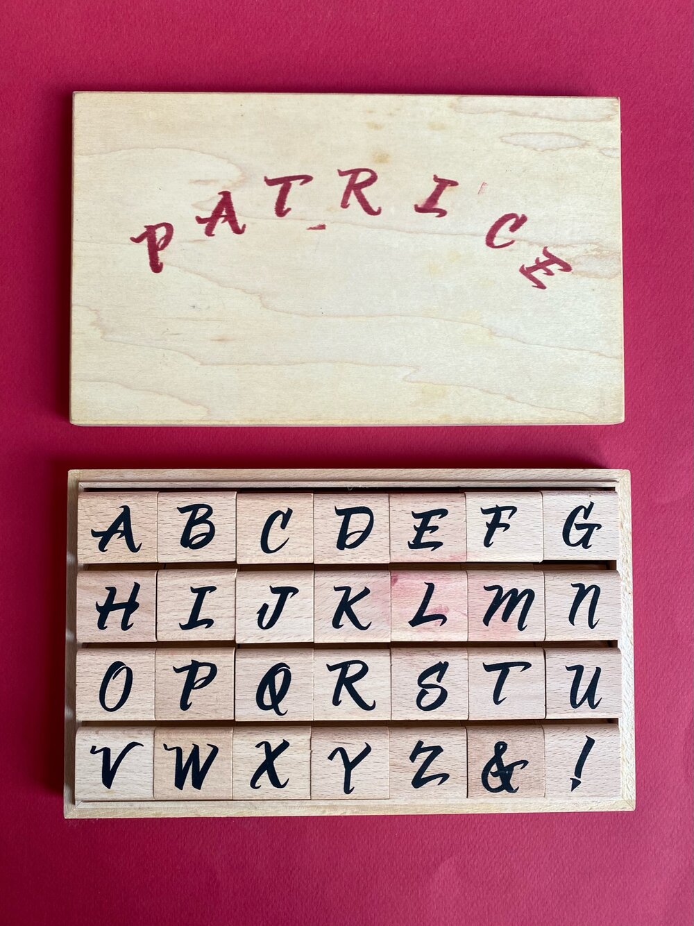 Alphabet Stamp Set — INDIGO HIPPO