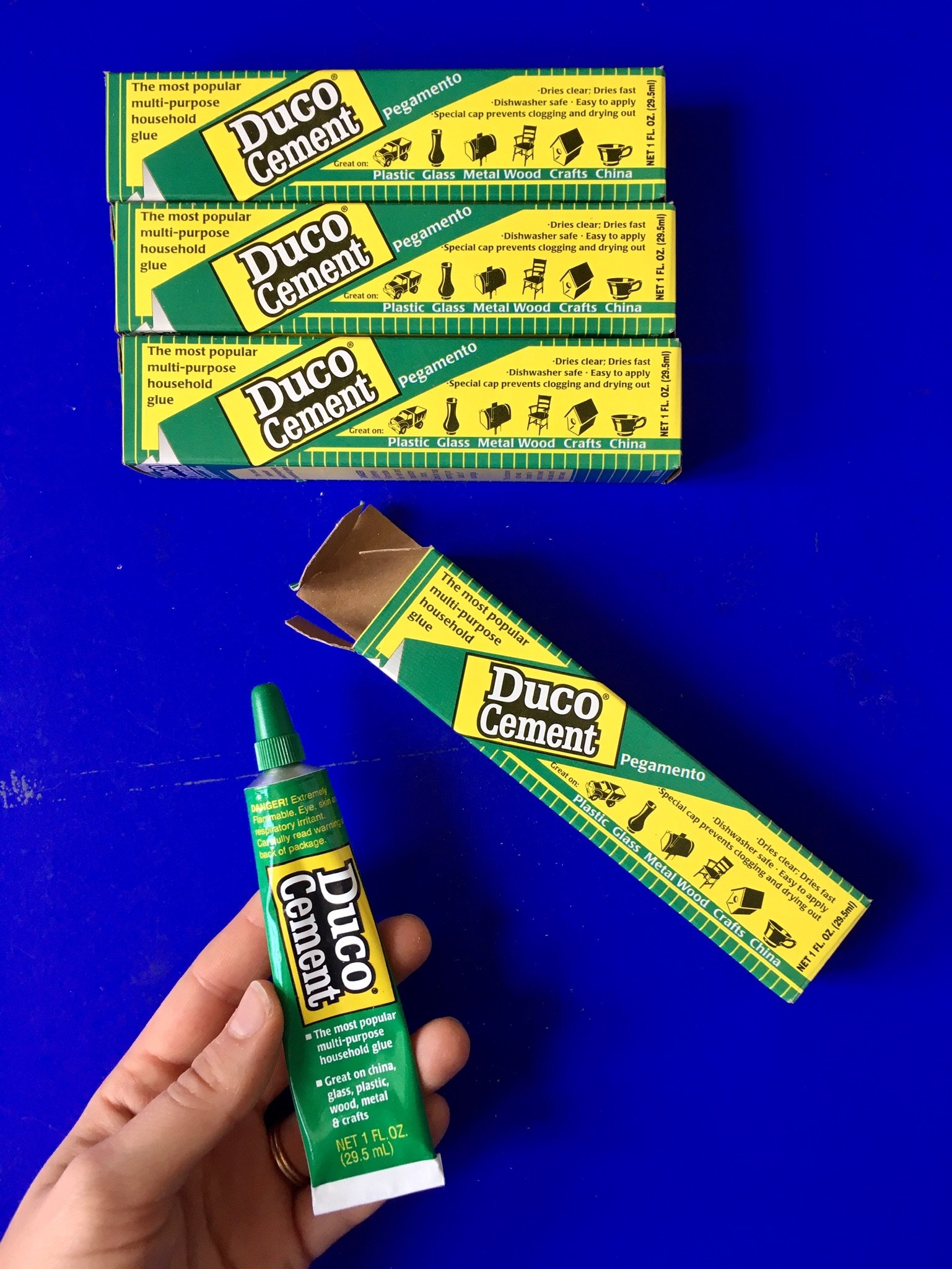 Duco Cement — INDIGO HIPPO