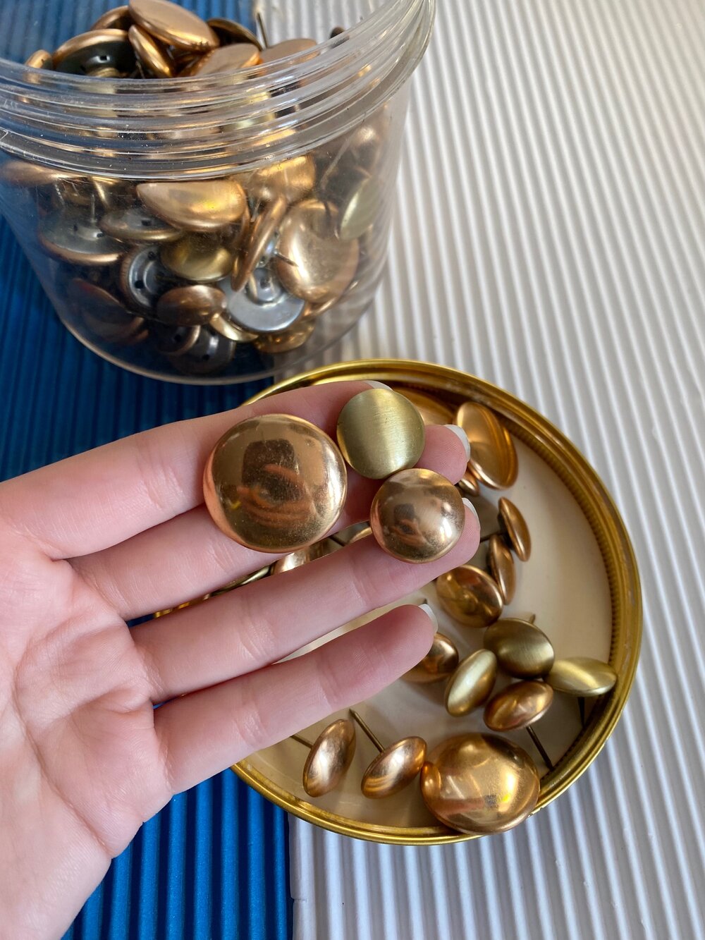 Gold Push Pins — INDIGO HIPPO