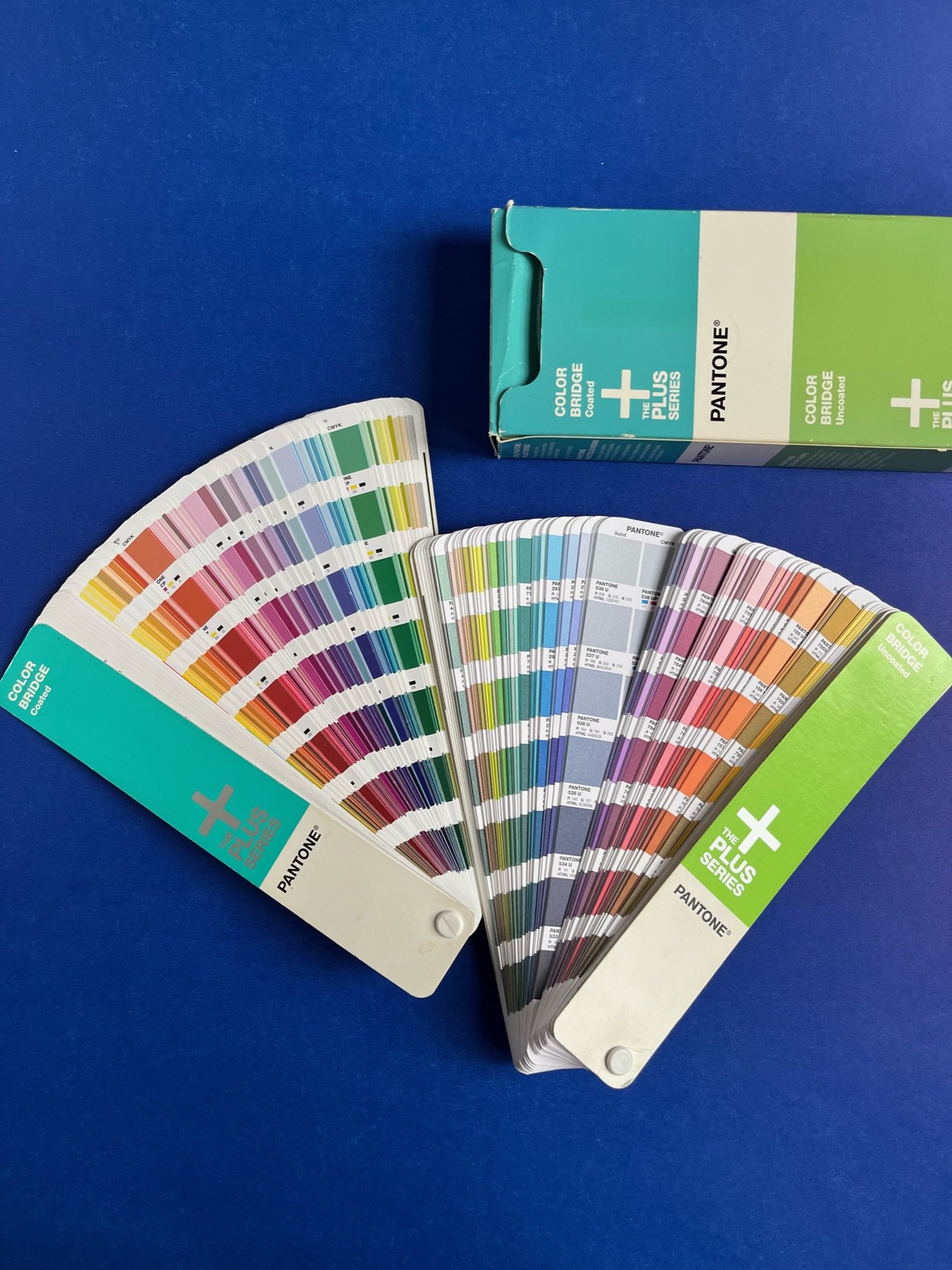 Pantone Color Bridge Swatch Books — INDIGO HIPPO