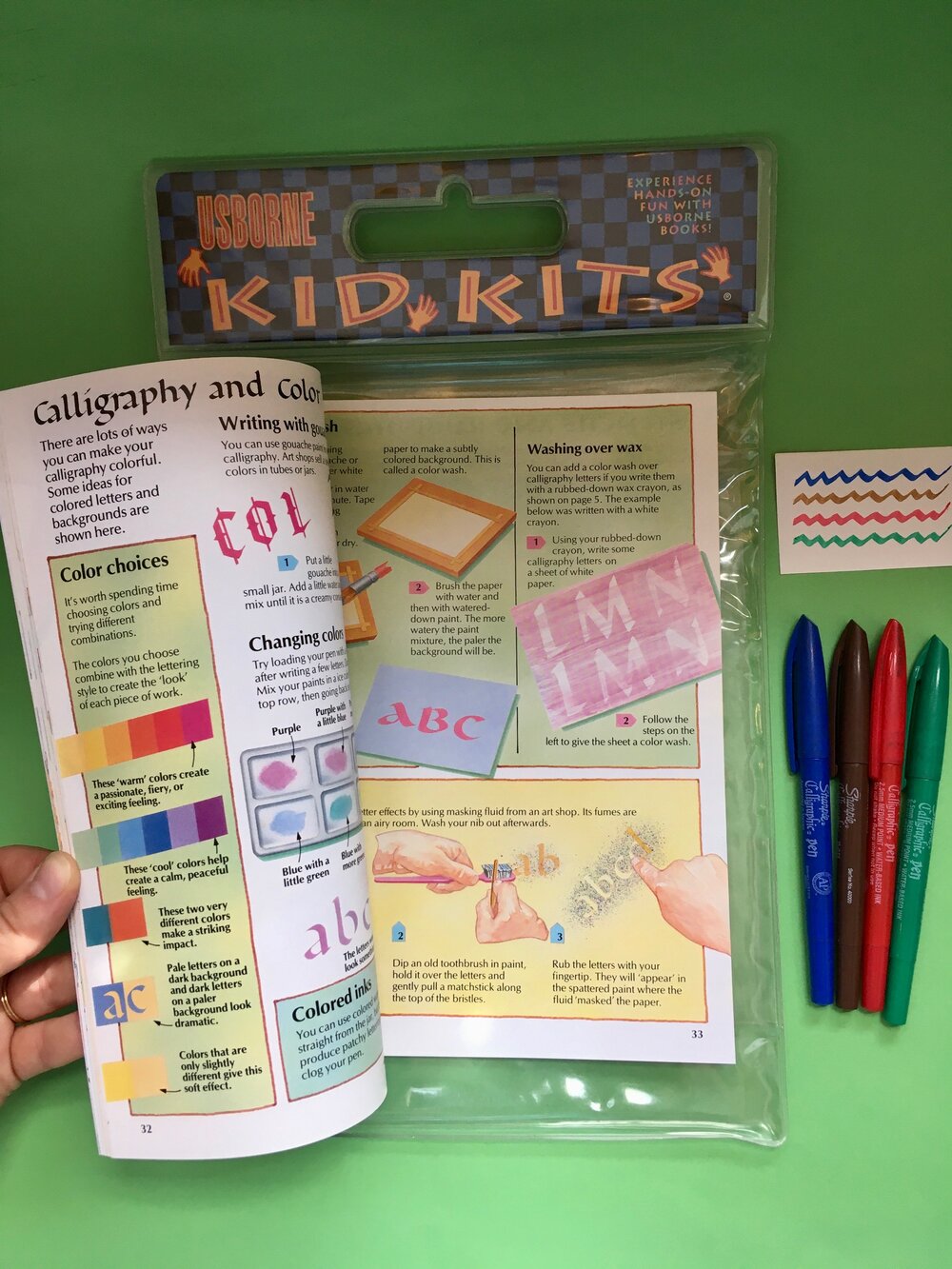 Calligraphy for Kids Kit - A Complete Lettering Kit for Beginners - Kids -  NEW