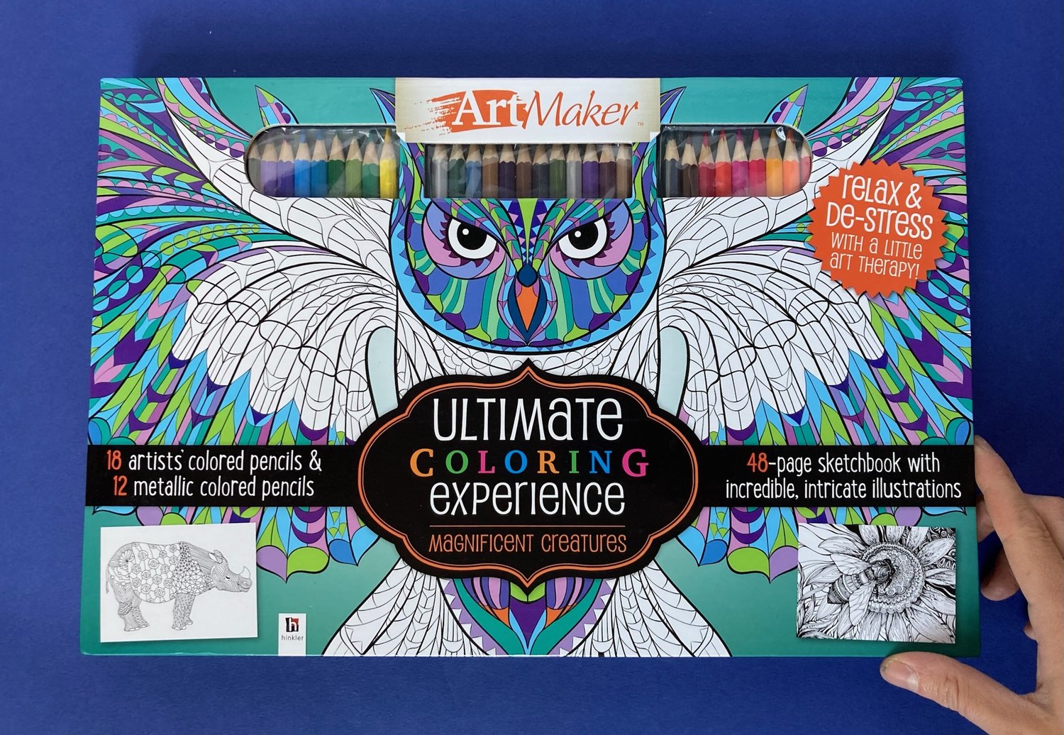ArtMaker Ultimate Drawing Kit: Birds - Kits - Adult Colouring - Adults -  Hinkler