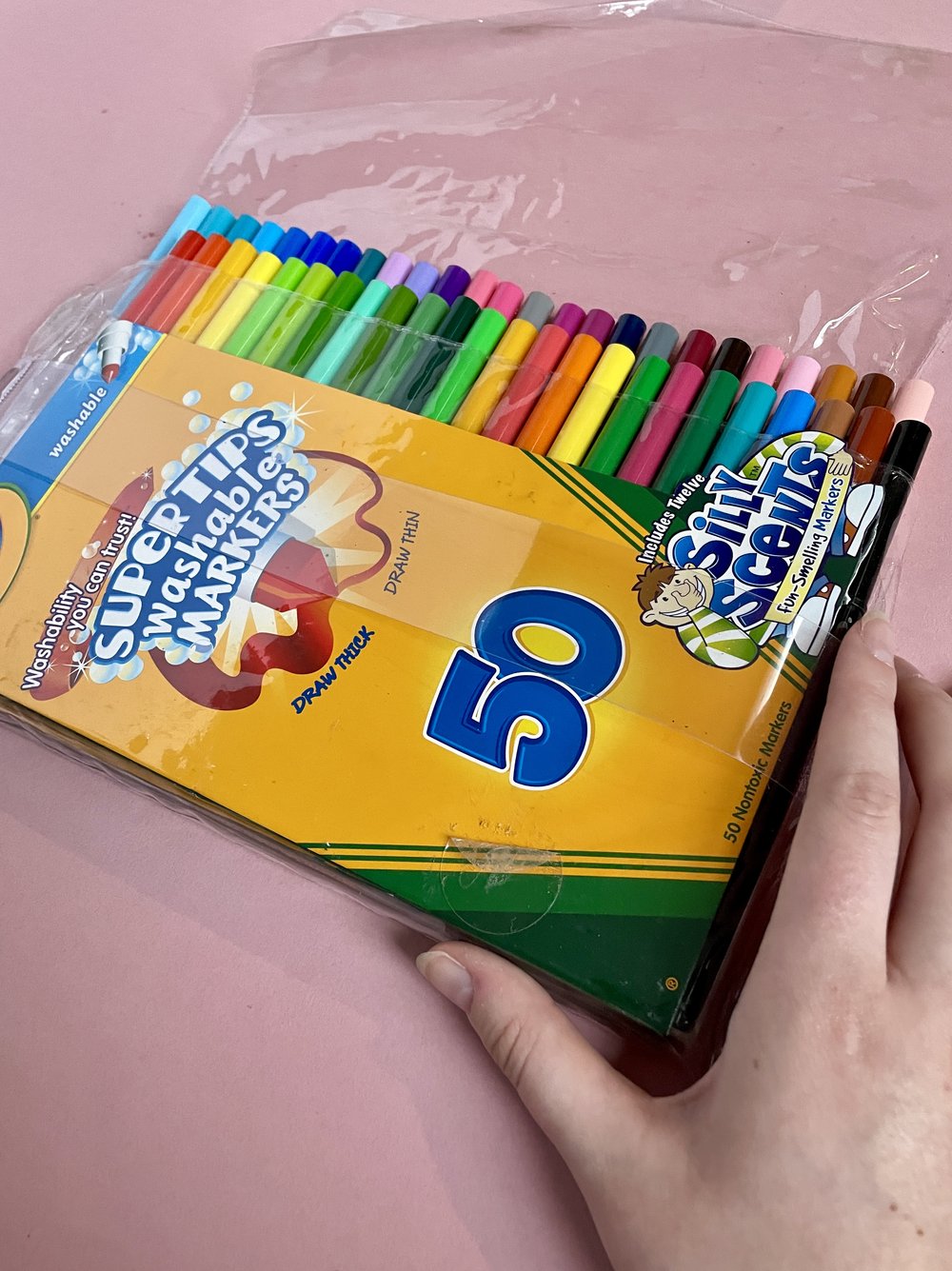 Crayola Supertips Washable Markers — INDIGO HIPPO