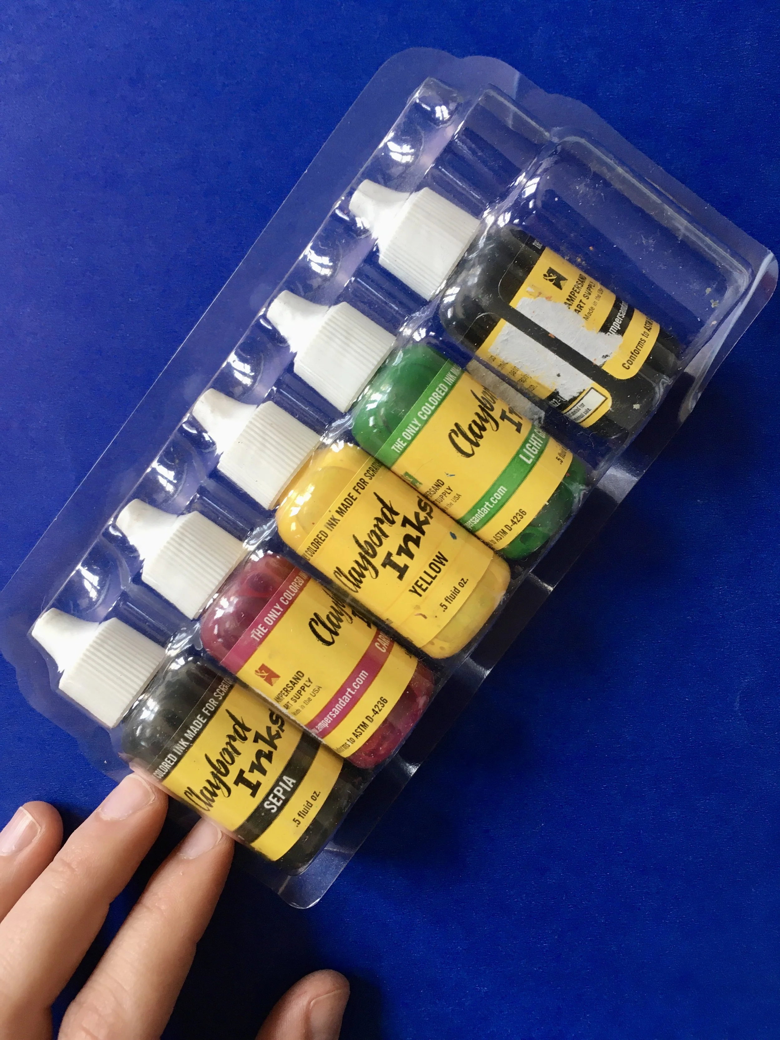 Clayboard Inks