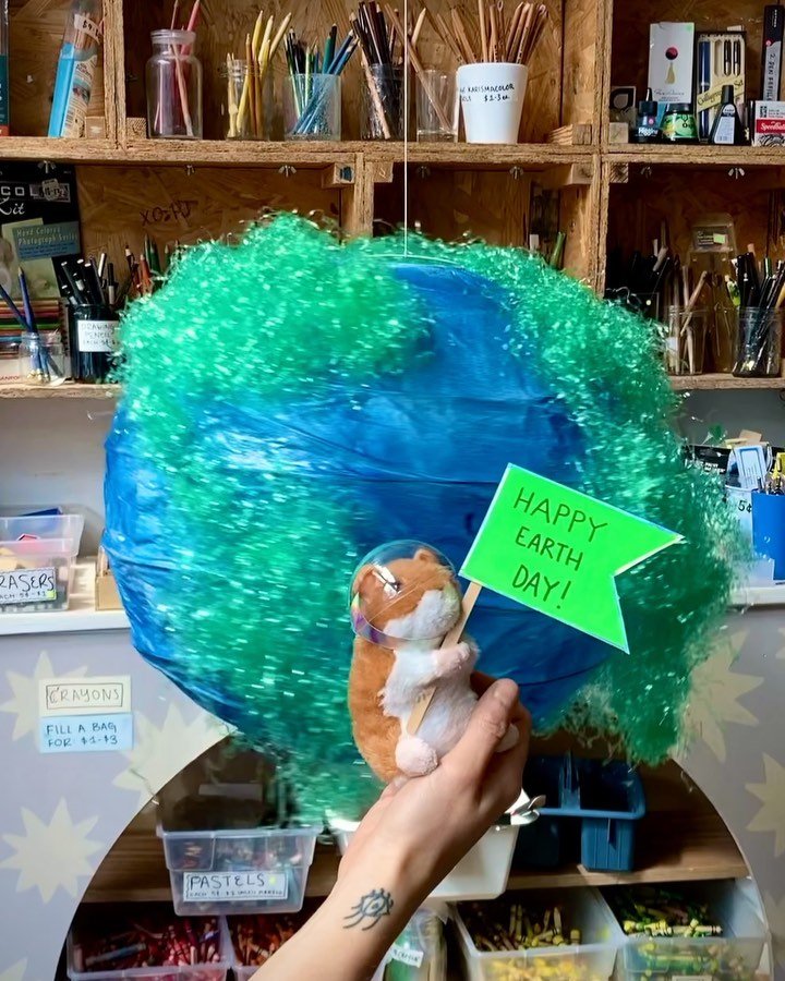 Happy Earth Day!🌎

Caring for our earth and caring for the people on it are central to our mission over here at Indigo Hippo. We&rsquo;re grateful to be here, and to continue to be a resource for sustainable creativity, both by diverting materials f