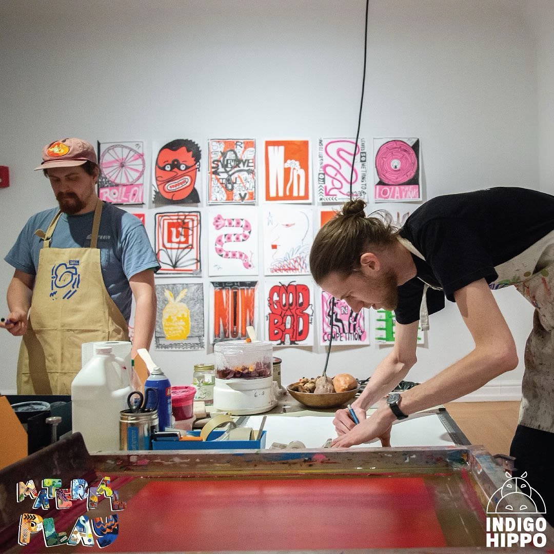 Our first session of Material Play is right around the corner, on Monday May 6 (3-5pm) at the @woodwardtheater !

🖍&ldquo;Posterize your life&rdquo; and turn your ideas into bright bold posters by using paper mask silkscreen and drawing techniques w