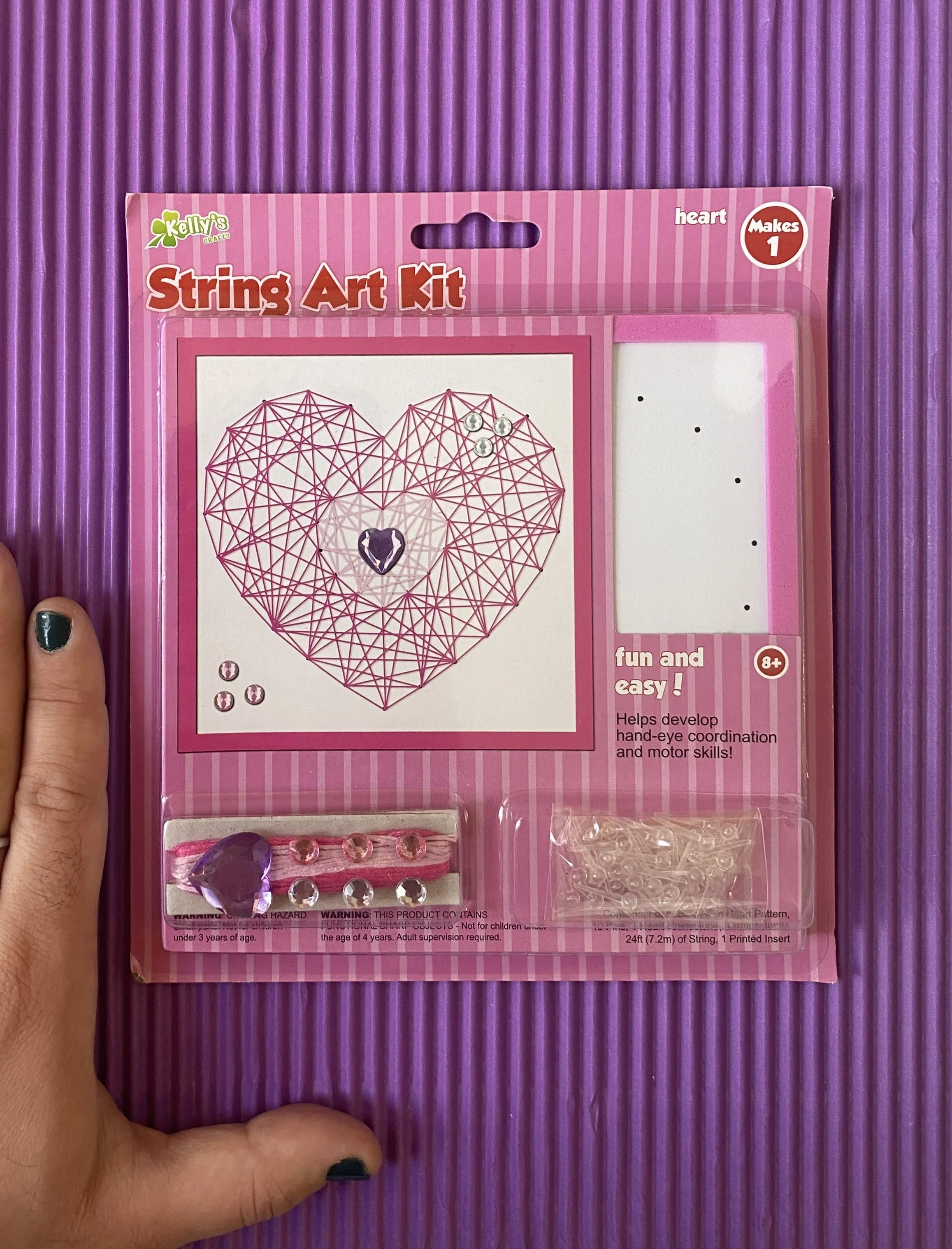 Heart String Art Kit