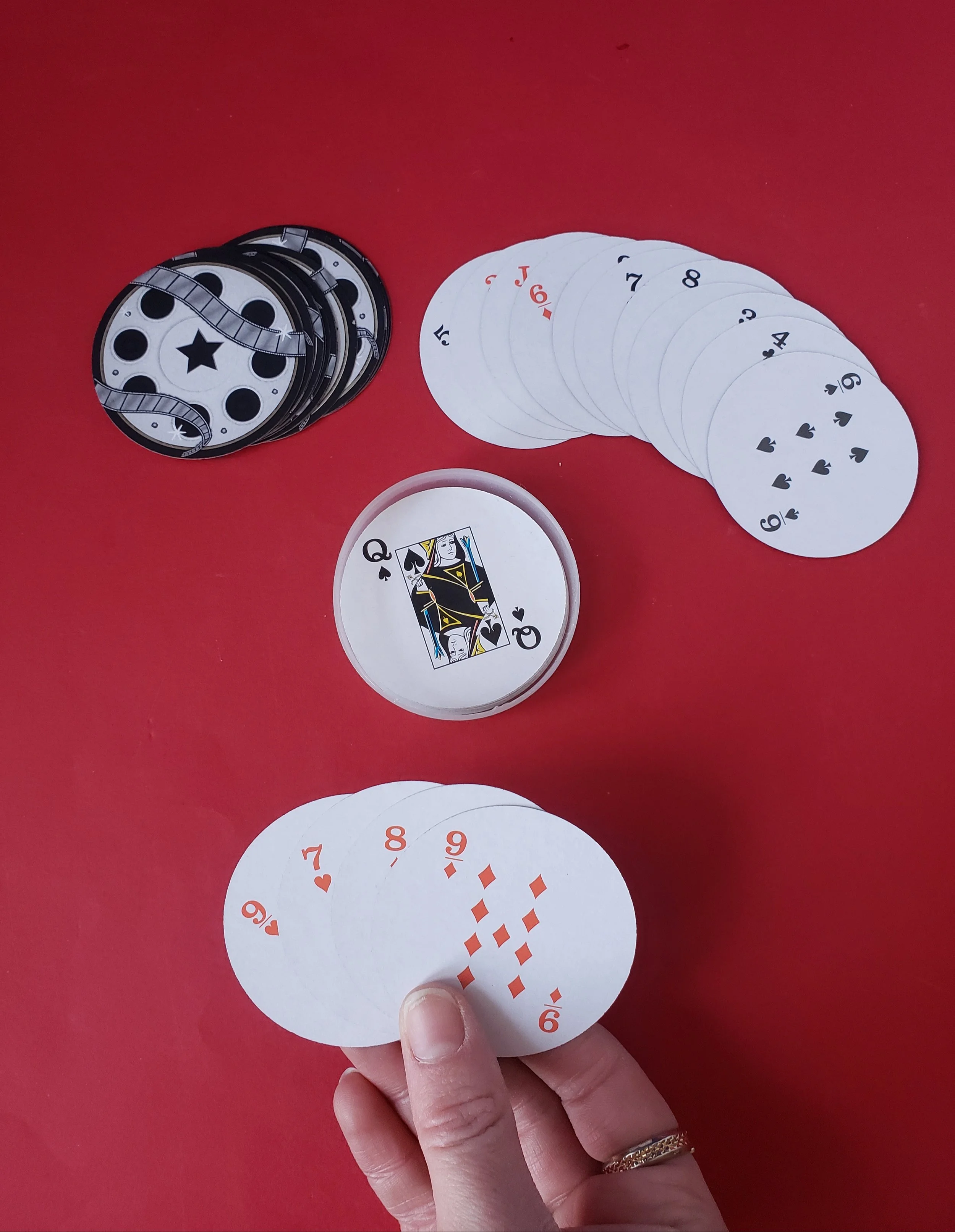 Round Playing Cards