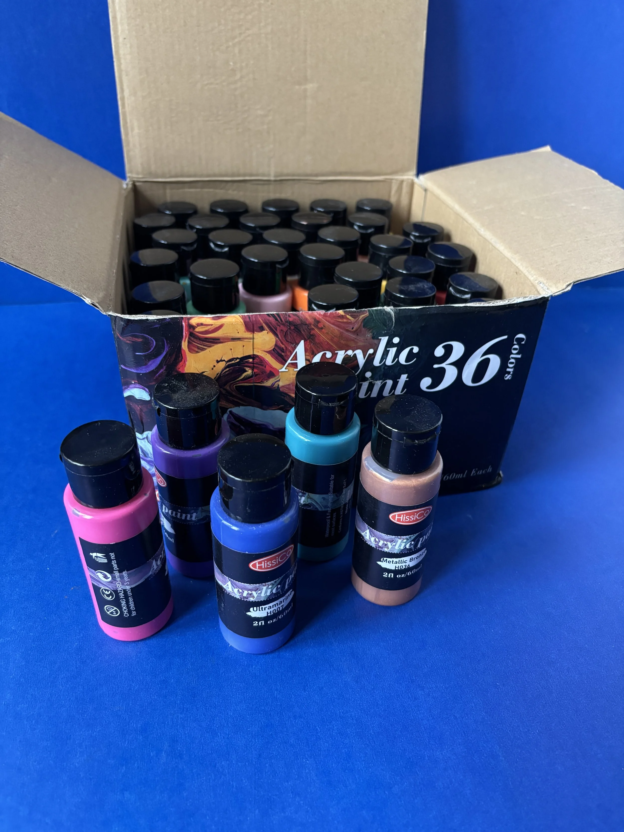 36 Acrylic Paint Set
