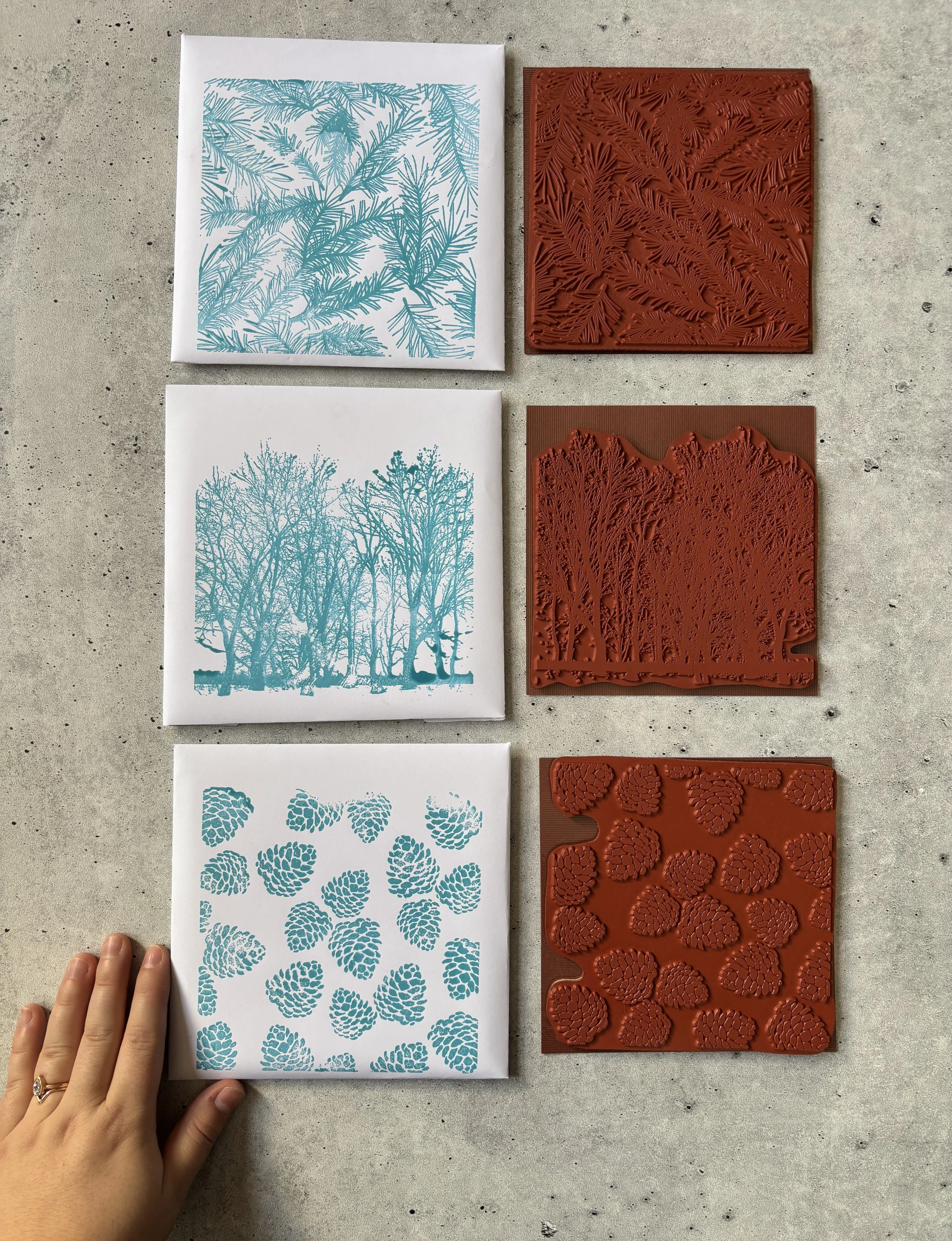 XL Stampscapes Background Stamps