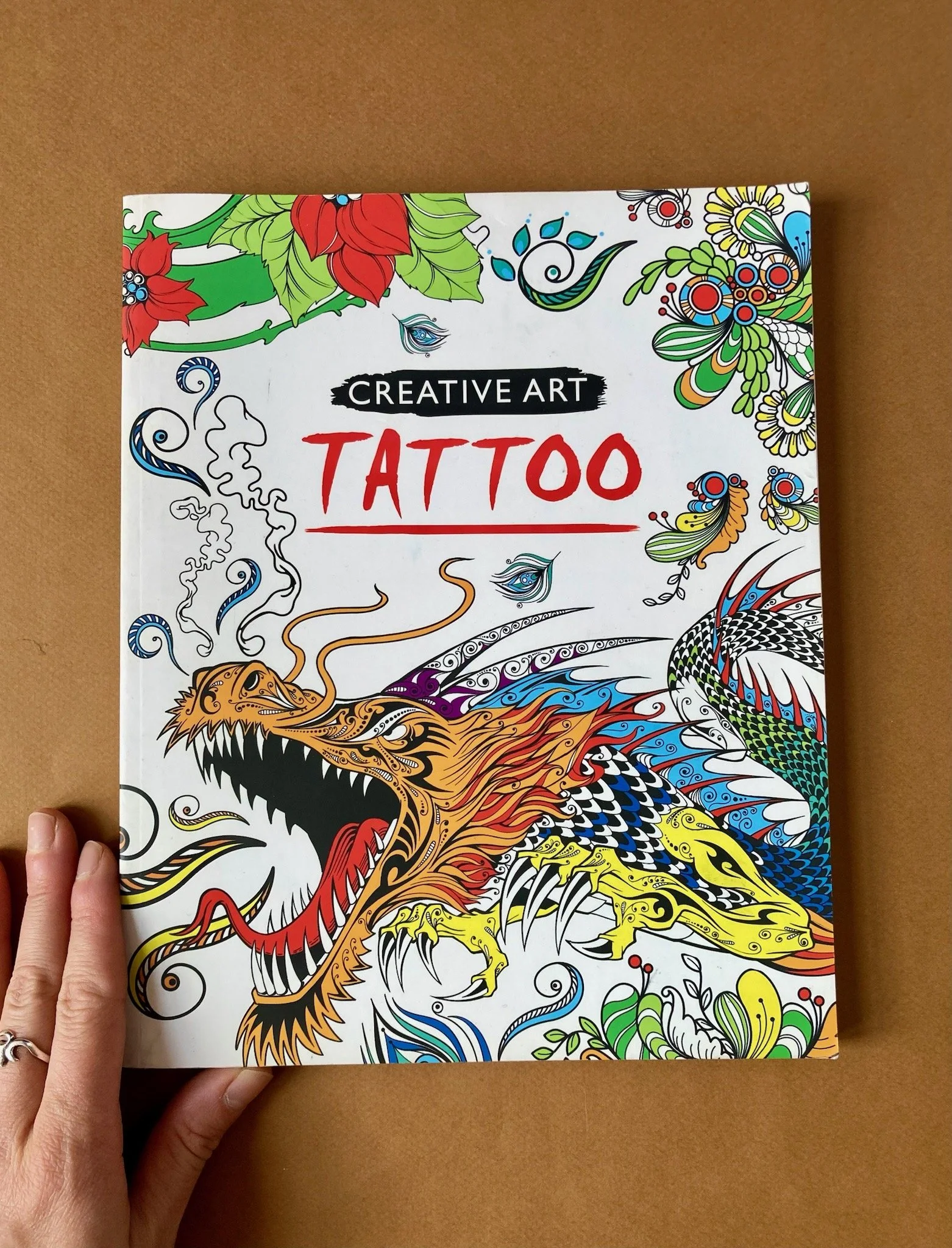 Tattoo Coloring Book