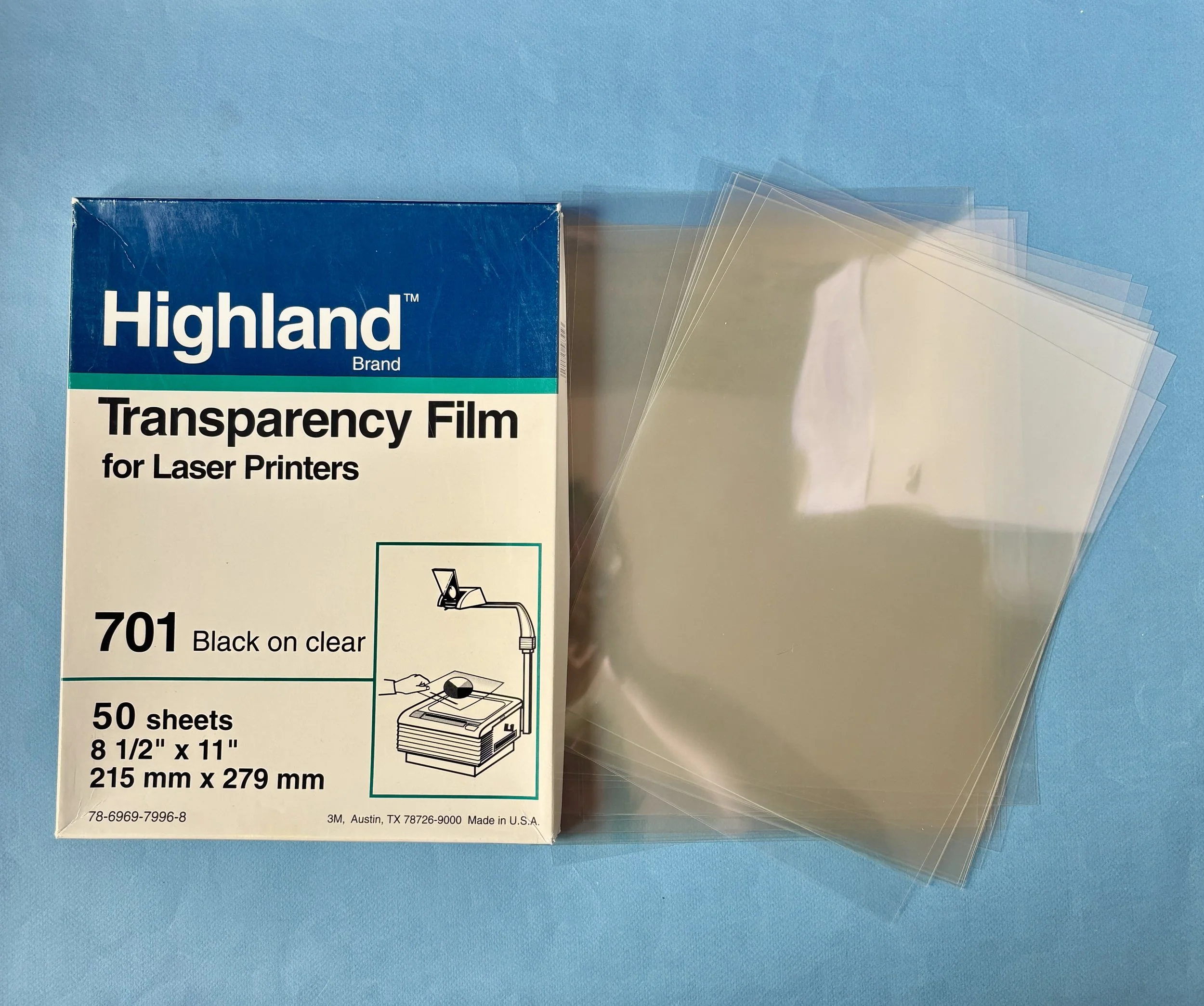 Laser Printer Transparency Film