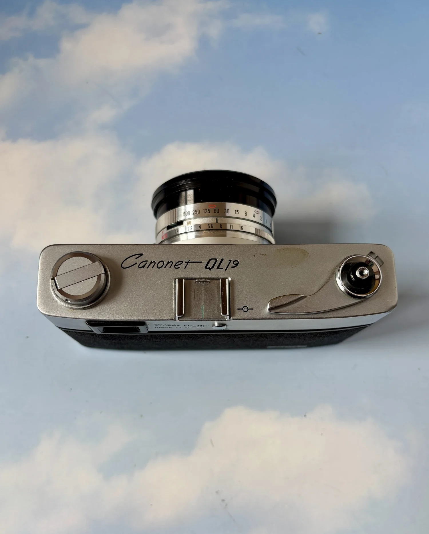 レトロカメラ　Canon QL19 Canon キヤノネットQL19 フィルムカメラの使い方。