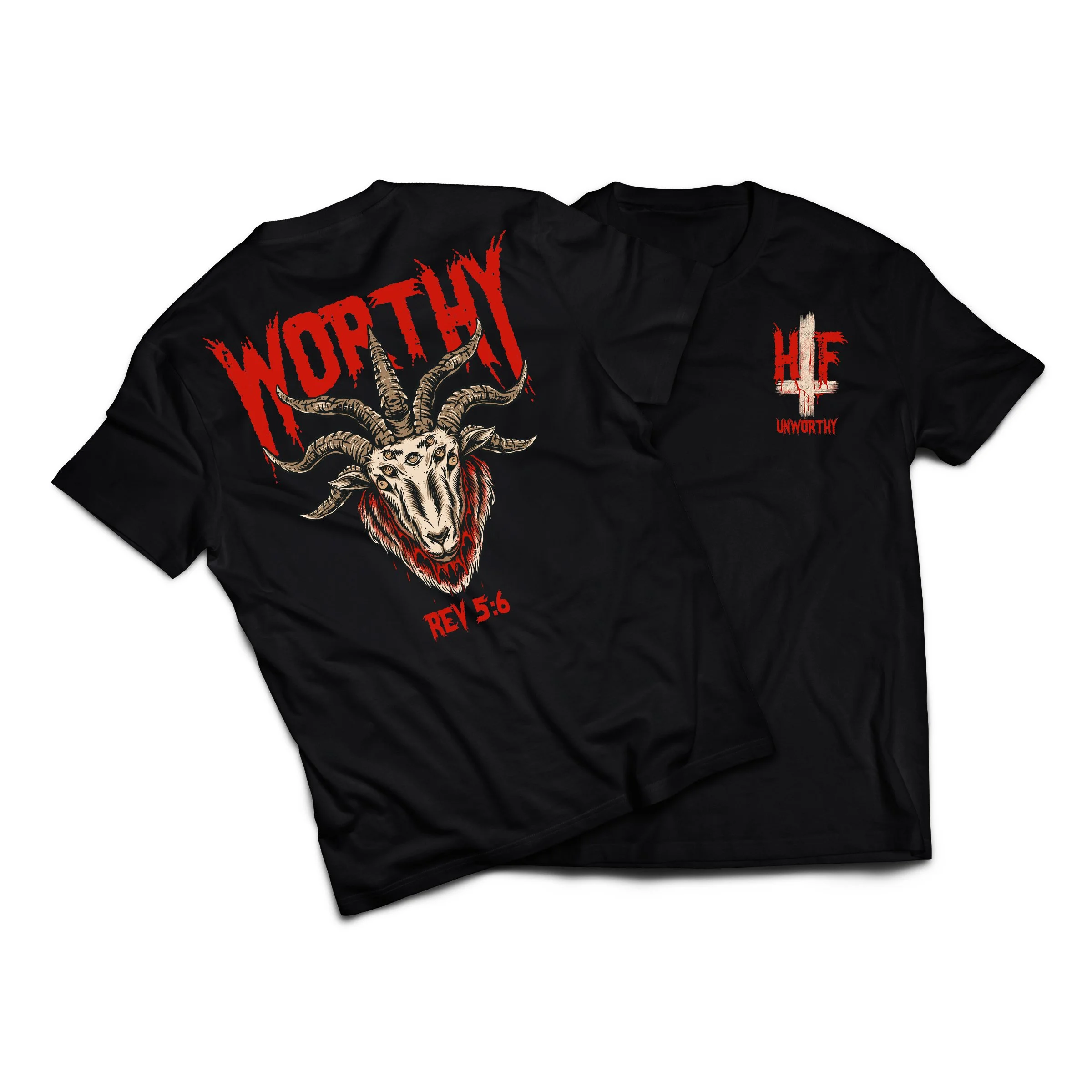 UNWORTHY REVELATION 5:6 TEE