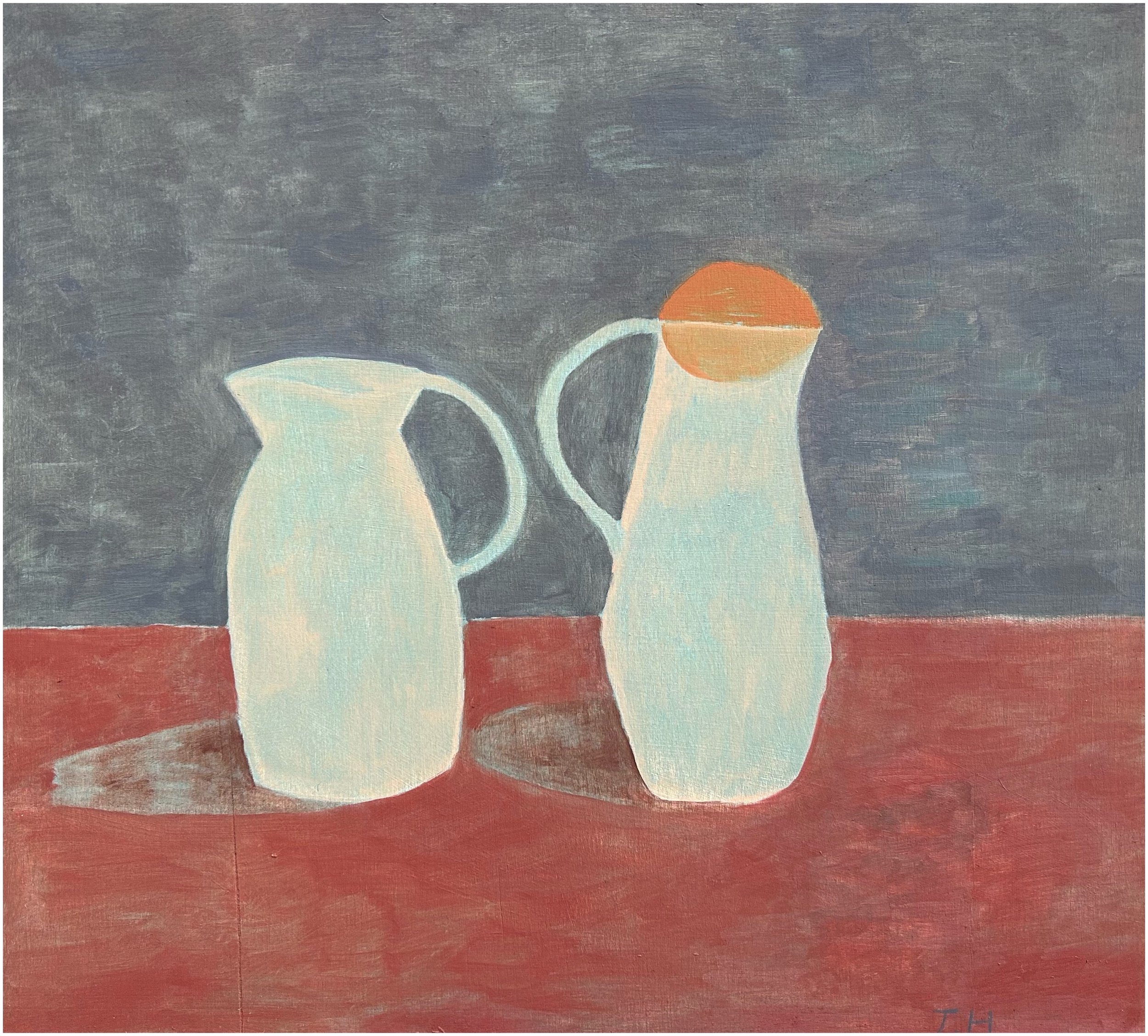 Two Jugs with Orange