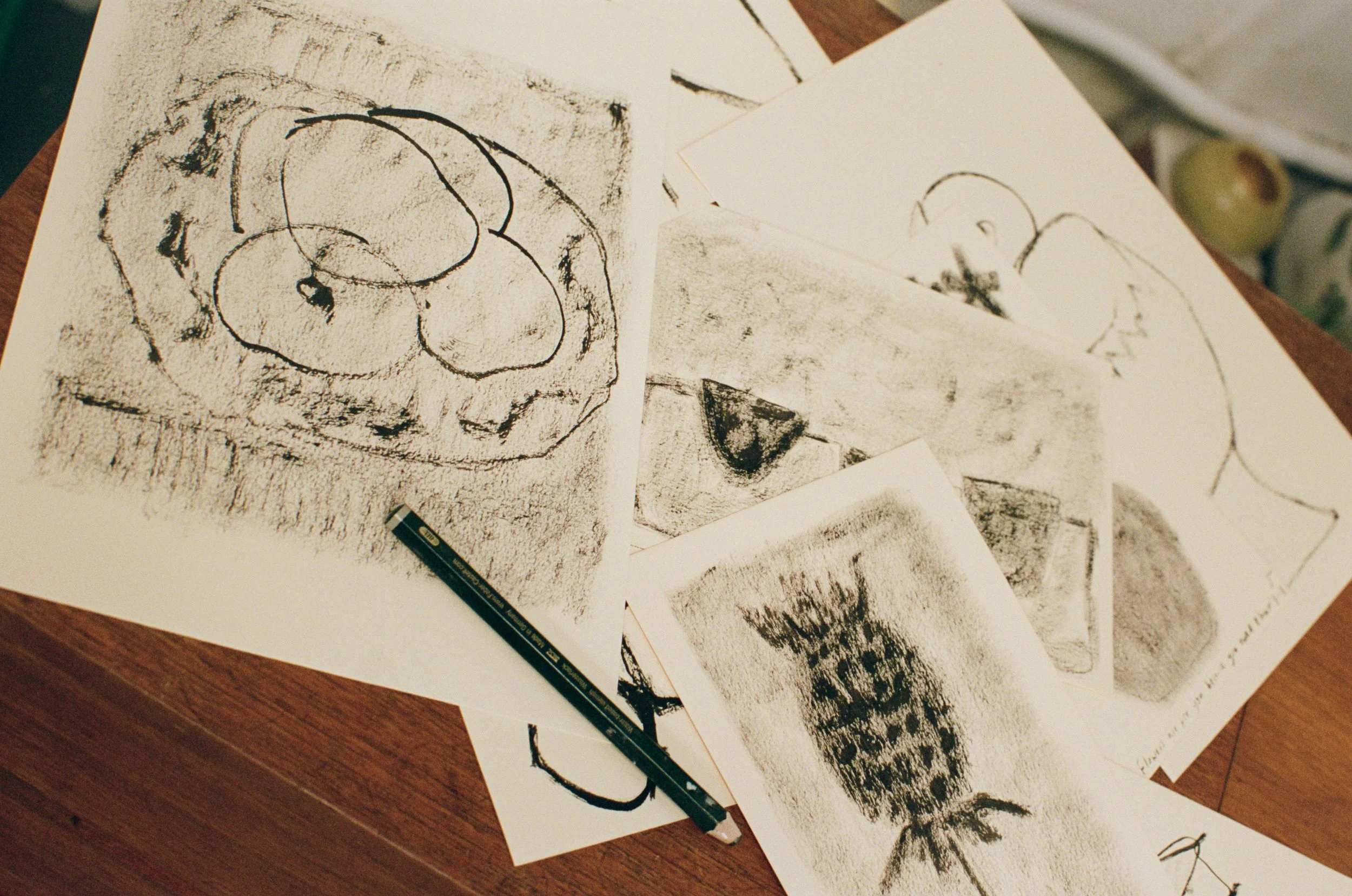  Ink Drawings, 2026  Photographed by Aniella Weinberger 