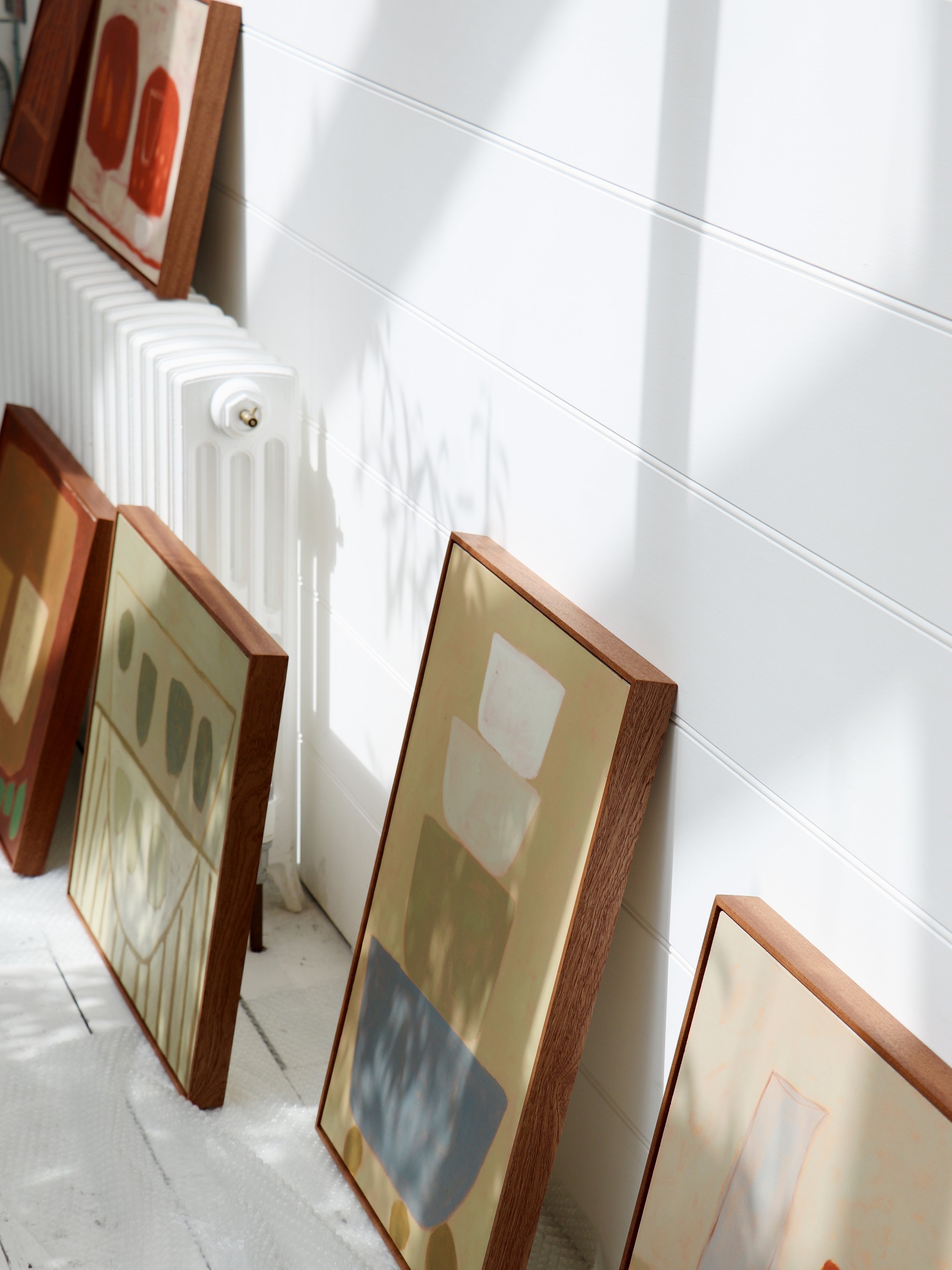  MORGANS Show No.2 collection, 2026  Sapele tray frames by Joshua Smith Framing  Photographed by Martha Holmes 