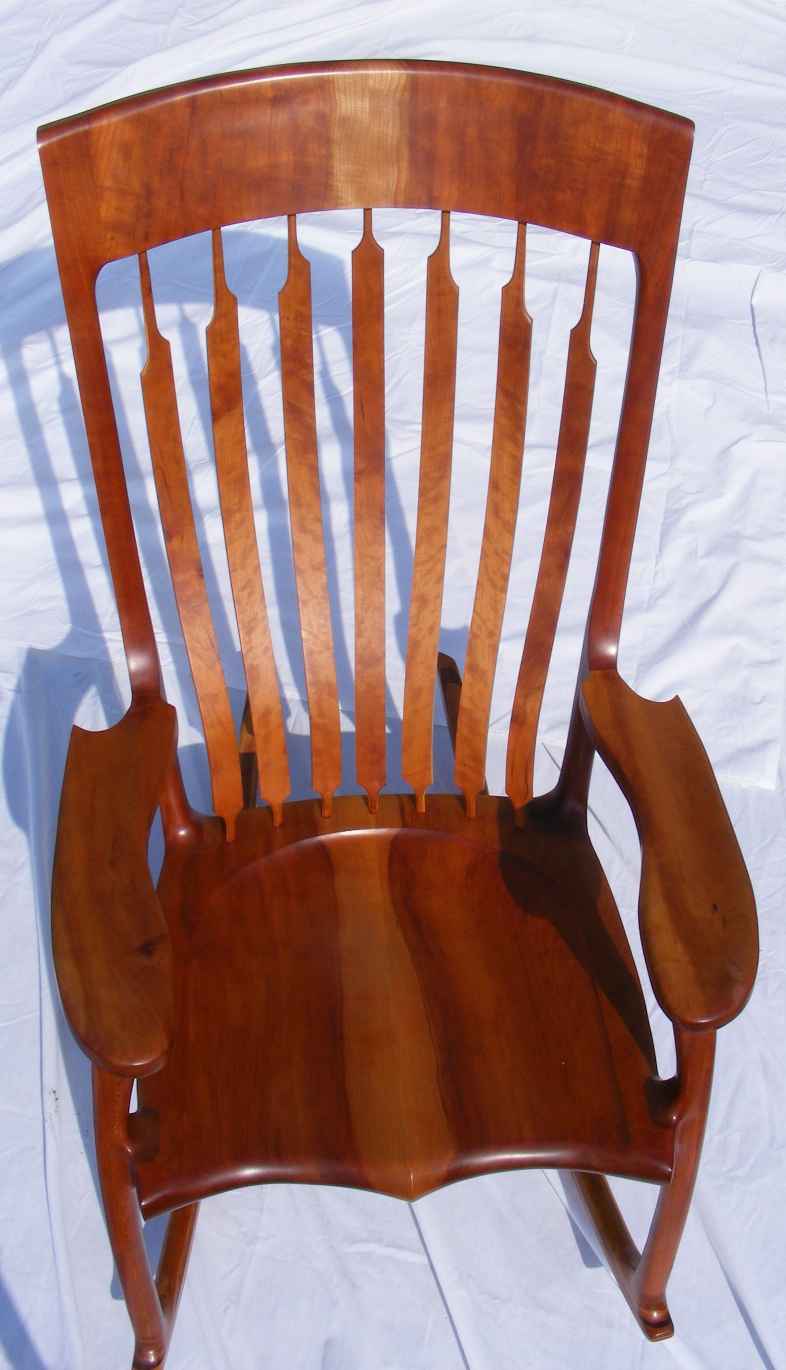 Cherry rocking chair 2010 004.JPG