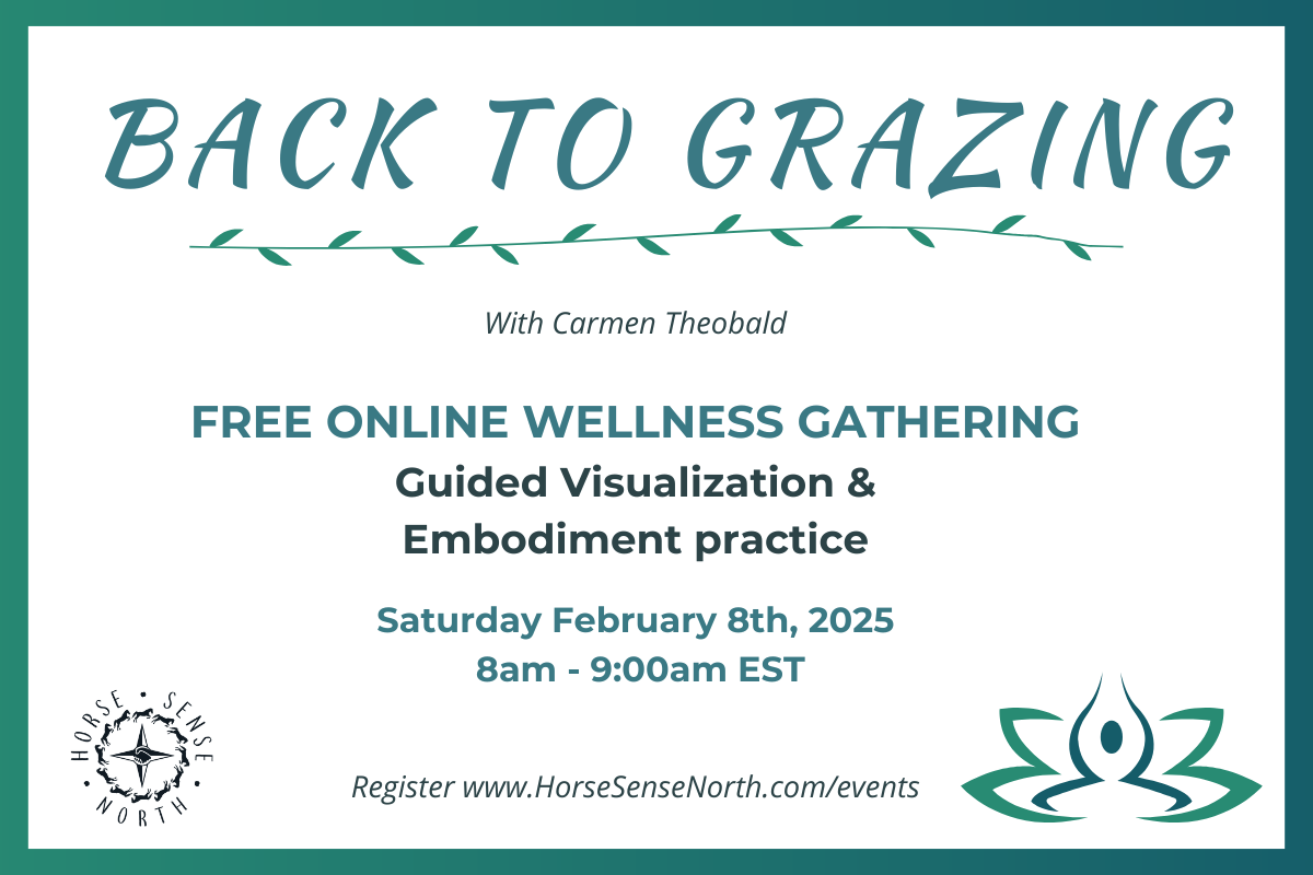 BACK TO GRAZING - FREE Online Wellness Gathering