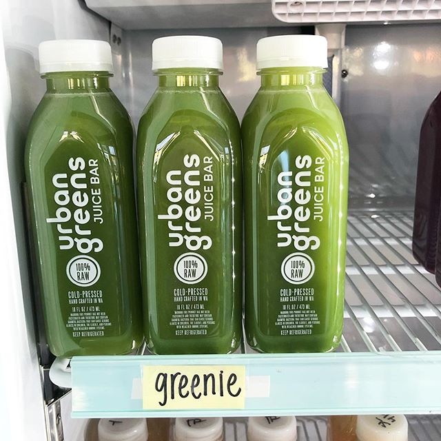 Greenies have been flying off the shelf! It&rsquo;s the perfect way to start your day off right with lots of greens 🥬 💚🥒🍏🤗