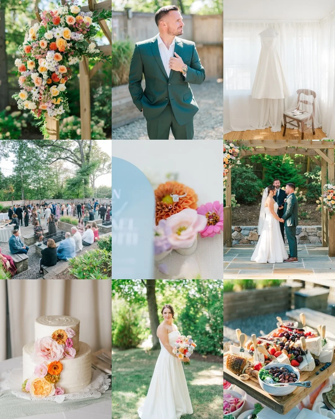 A sneak peek into @megdupont s day! 🌼💍💐🤍 

When we see our bride&rsquo;s galleries, just know we are beaming with joy!

If you are a W.E. bride and you just tied the knot, send us your galleries to 
info@theweddingembassy.com

We can&rsquo;t wait