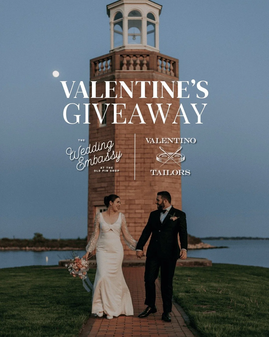 Happy Valentine's Day, lovebirds! ❤️

Don't forget it's the 🚨 LAST DAY TO ENTER 🚨 our Valentine's Giveaway! 

✨ Winner receives:

👰 Free Champagne Sunday Appointment ($300 in value!)
🤍 $300 Gift Card to Valentino Tailors

✨How to Enter✨&darr;

1️