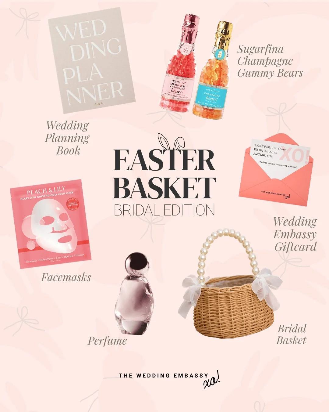 Somebunny told us you are #engaged!!🐰🌼 

We hope you are having a hoppy day, full of sweet treats and time with the ones you love.

Happy Easter from The Wedding Embassy! XOXO 🤍