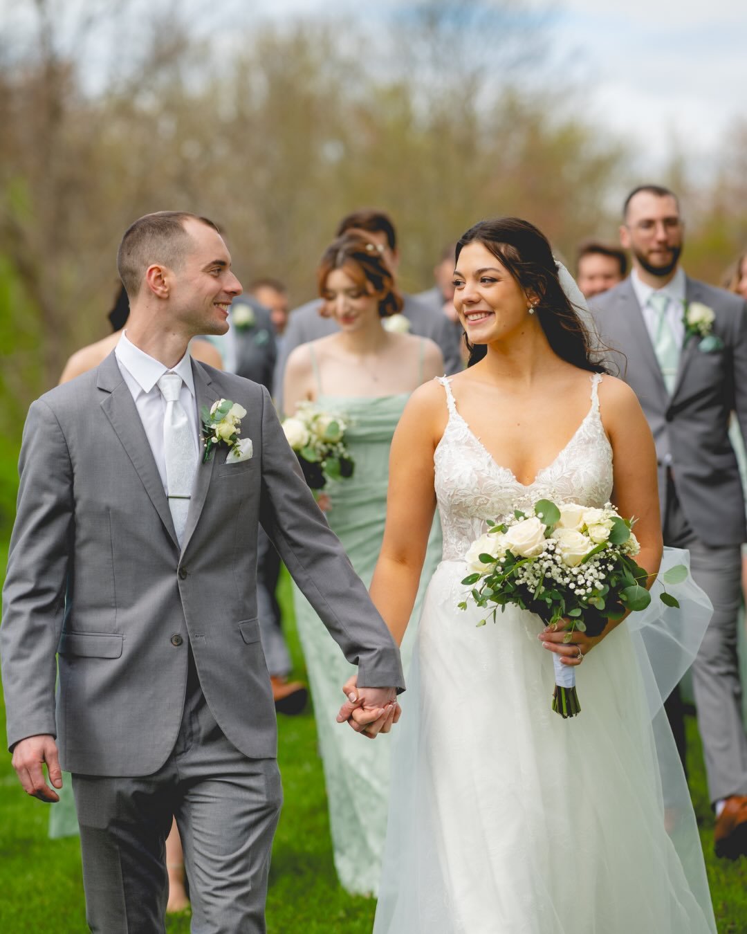 Are you ready to find a wedding dress that feels like it was made just for you? ✨

Style 7678 by @stellayork had our bride Taylor floating down the aisle. It was simply designed for romantic moments like these. 

We&rsquo;re so honored to have been p