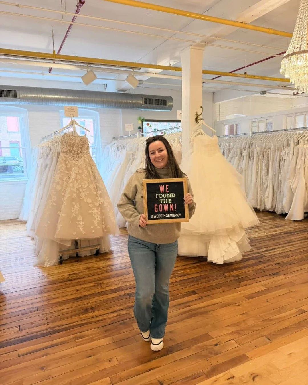 Feeling nervous for your upcoming shopping appointment? Swipe to let W.E. Bride, Andrea, ease your mind. ➡️

We make what can sometimes feel like a stressful process into an experience you'll want to relive over and over again.

If you&rsquo;re dream