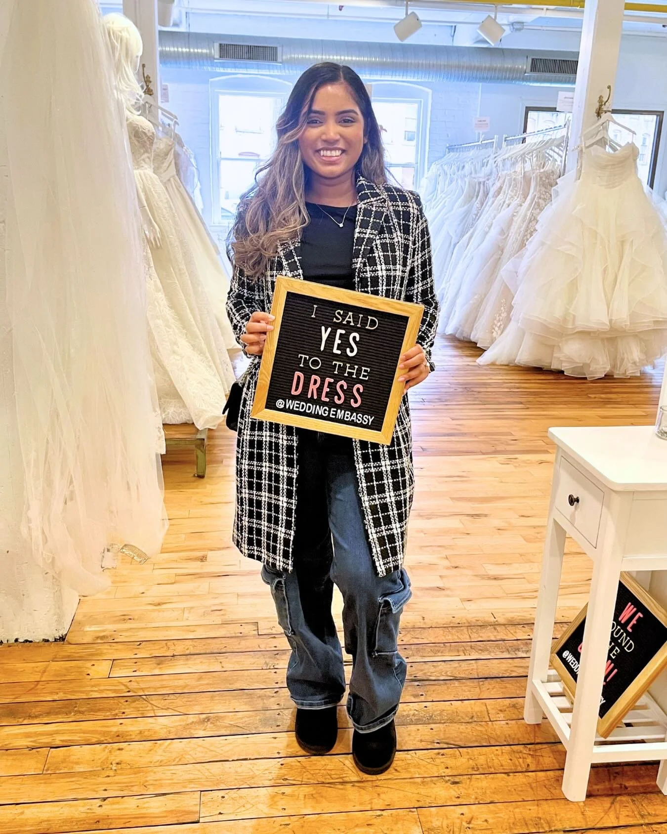 It&rsquo;s more than a dress appointment, it&rsquo;s a memory in the making! 🩷

Watching brides find the one never gets old, and these are the moments we live for.

Your moment could be next&hellip; comment &ldquo;YES&rdquo; and we&rsquo;ll send you