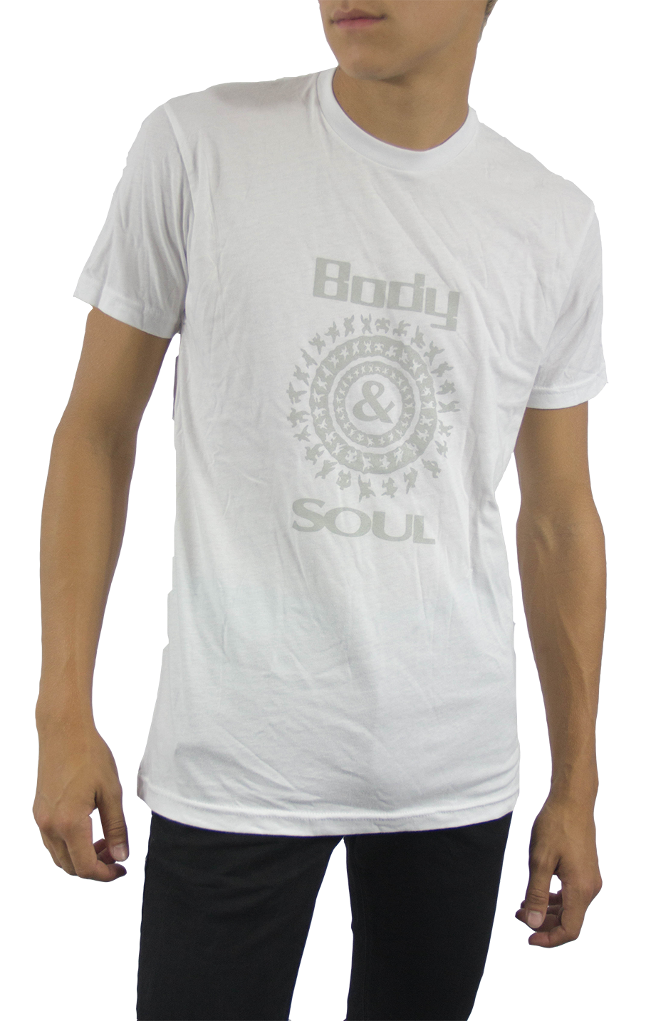 Men's original logo grey on white