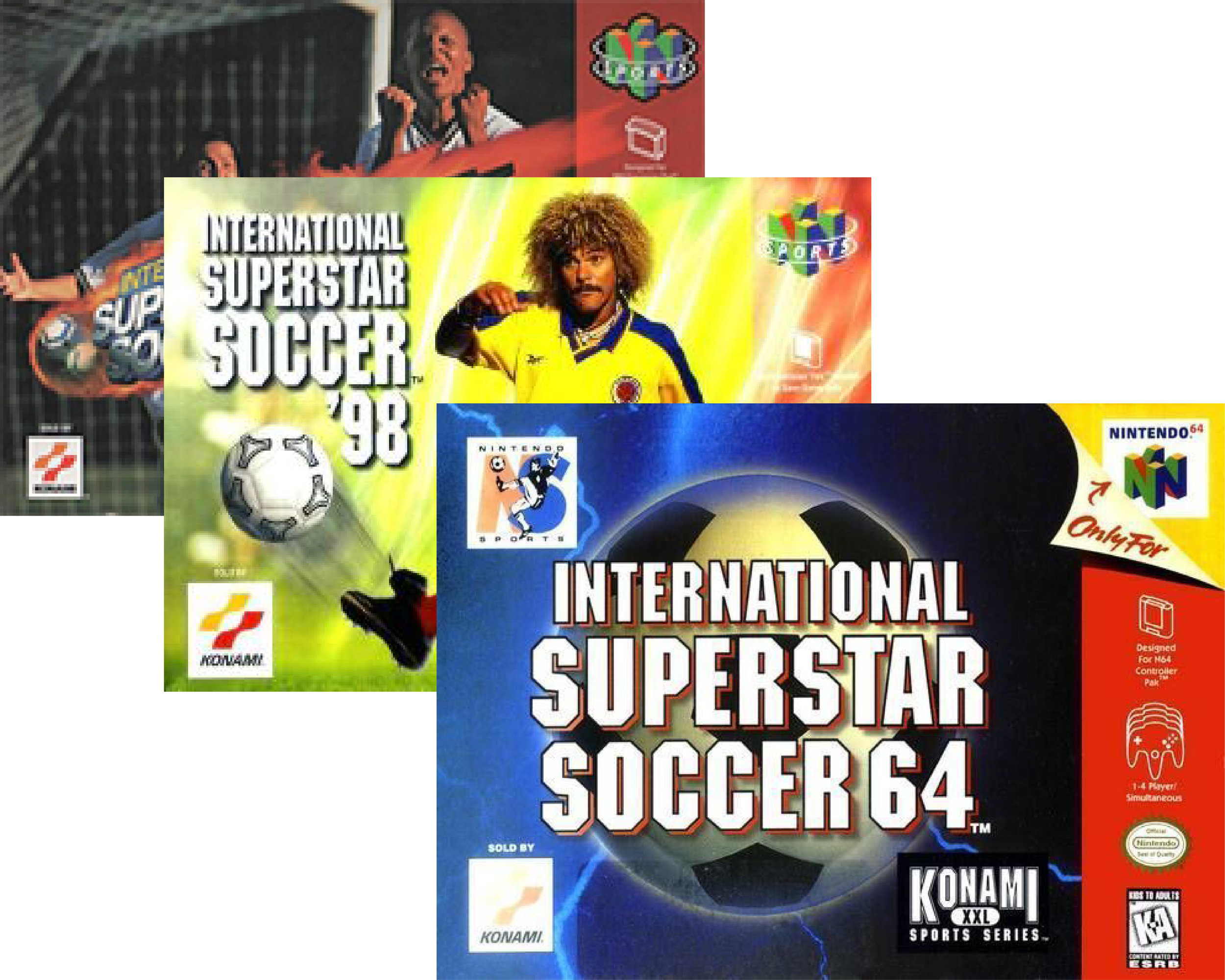 Nintendo 64 International Superstar Soccer 64 ISS 64 Box -  Hong Kong