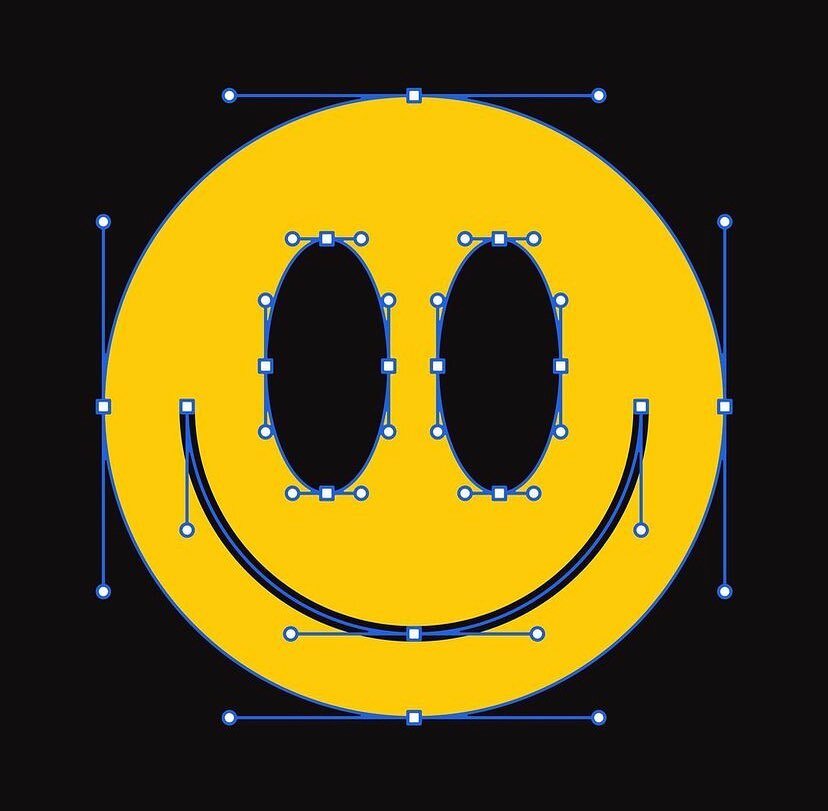 Throwback to Series 1 artist @qrs_creative - look what Dan's up to now! This one is titled Vector Smile. 🙃

Ps - there are still a few of Dan's Series 1 stickers left in our online store and they are oh so fun. Link in bio.

#smile #vector #sticker 