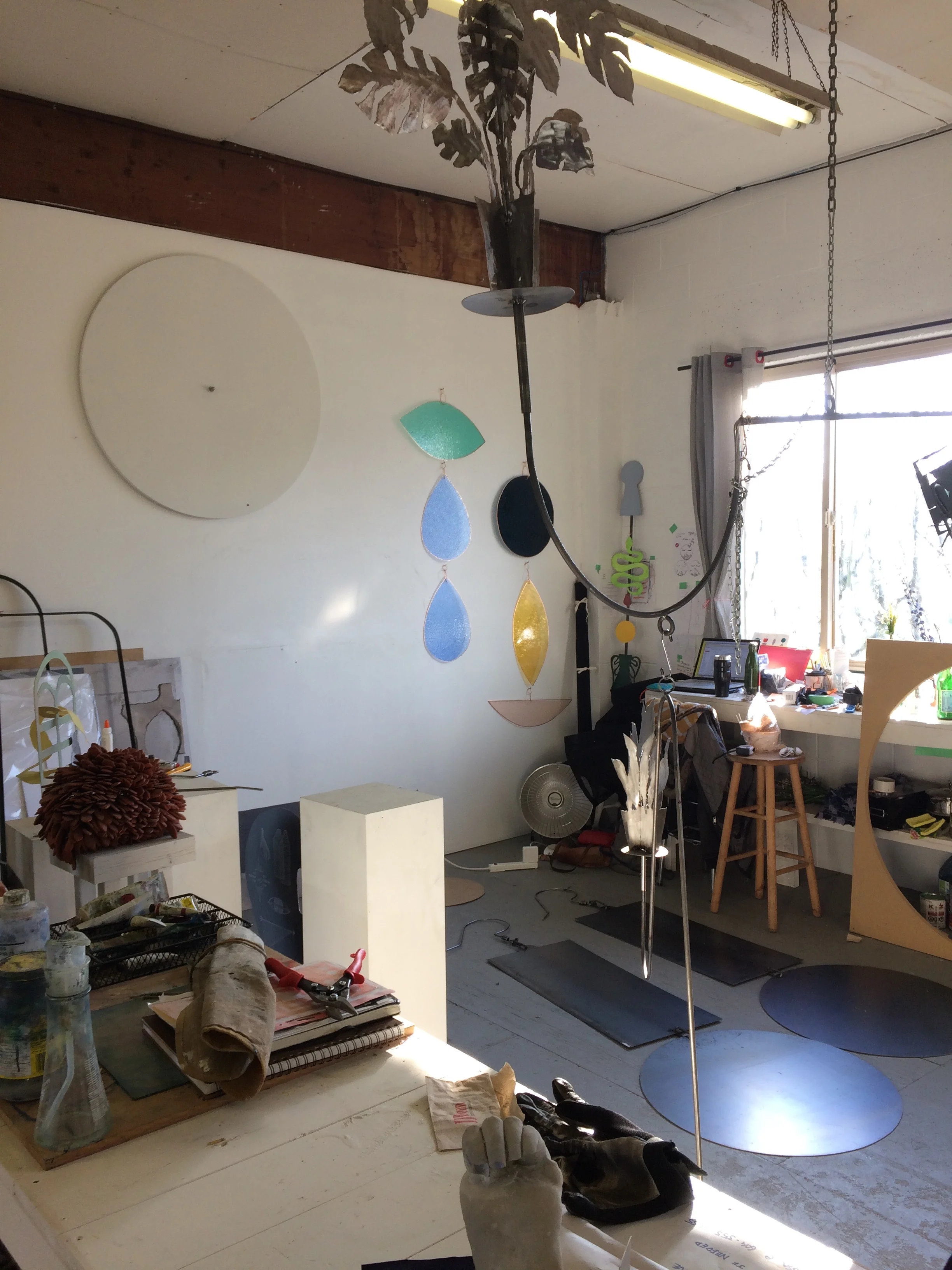 Image: Vanessa Brown's studio. LINK TO PODCAST HERE: http://www.overlydedicatedpodcast.ca/e/episode-4-vanessa-brown/