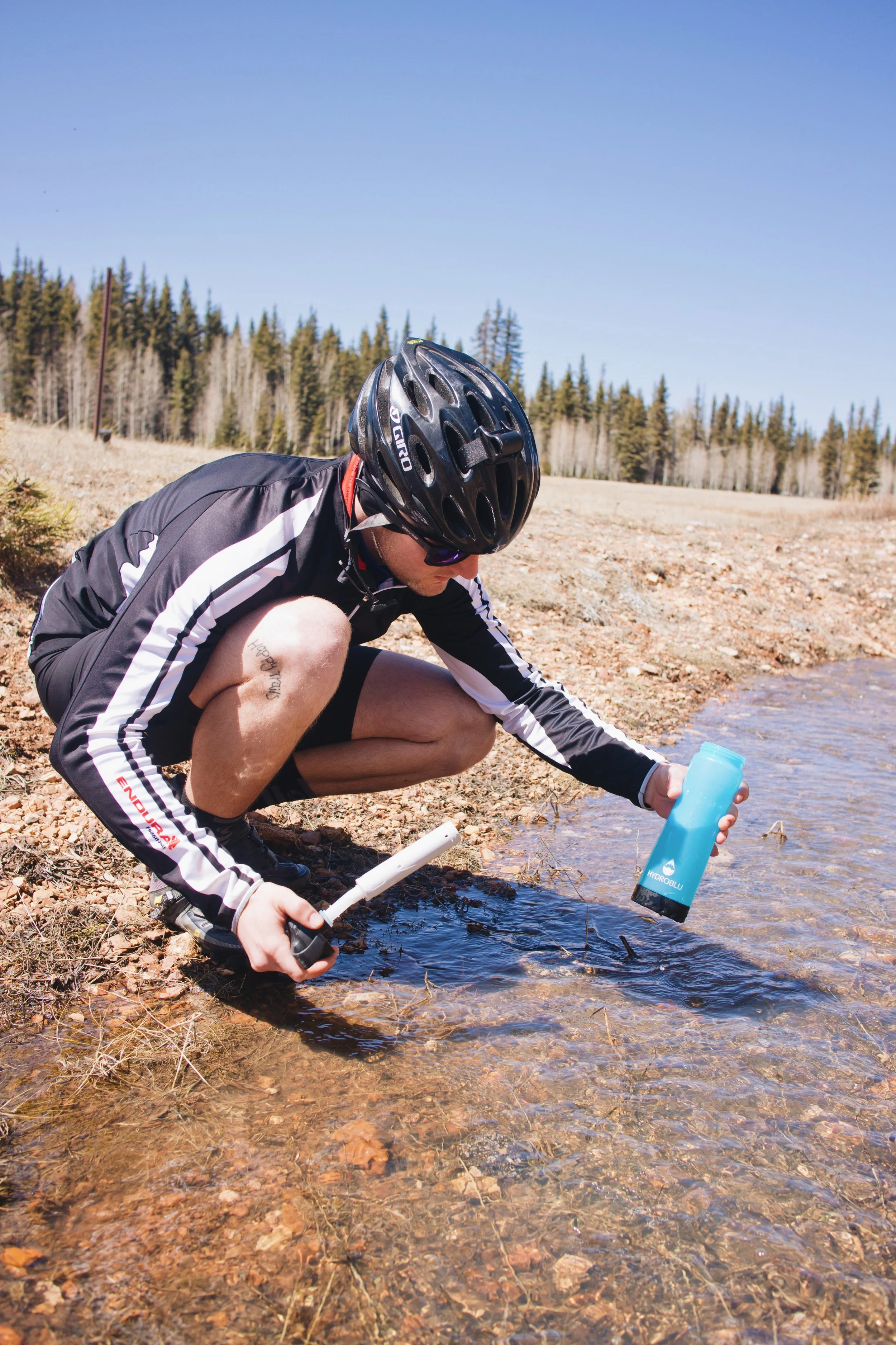 HydroBlu Clear Flow Bottles - great for filtering water