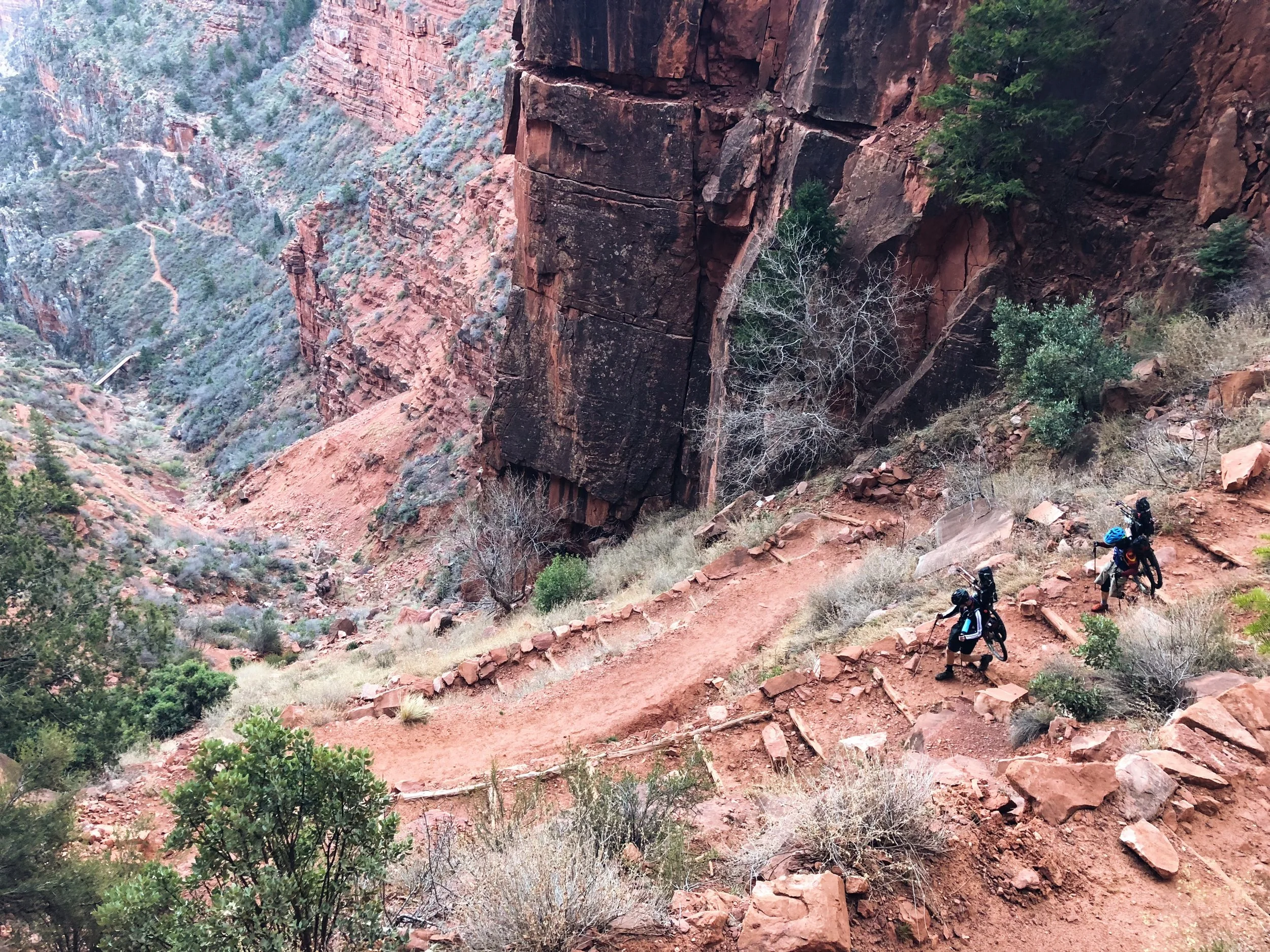 Way down we go