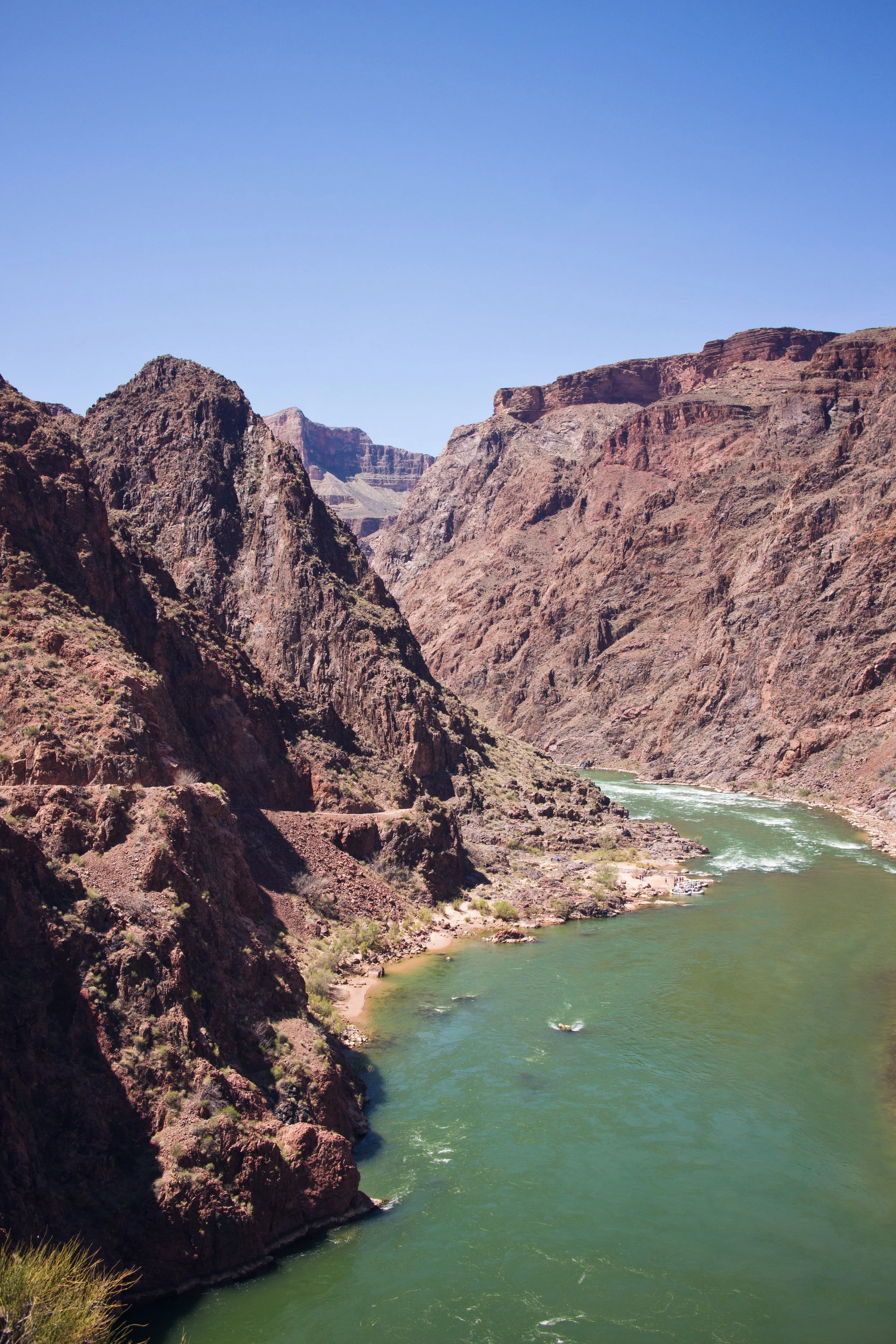 Great views of the river and canyon
