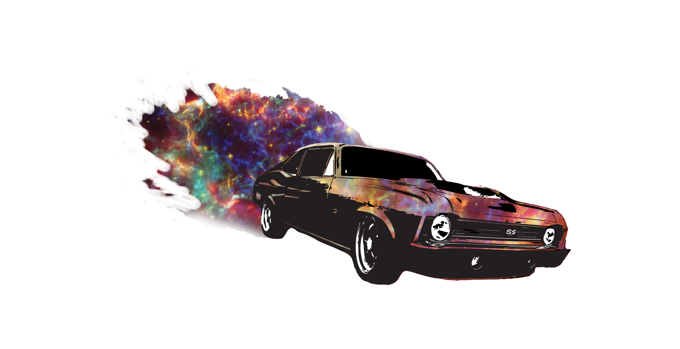 Hot Nova, a frisbee team, wanted a new logo. We worked to incorporate elements from previous jerseys (car, space-theme) and the team's dedication to fun movement. 