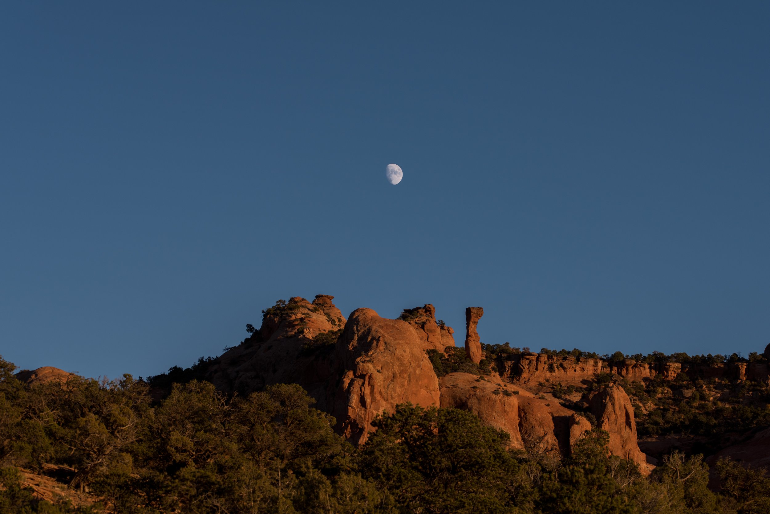 Moonrise Over Moab