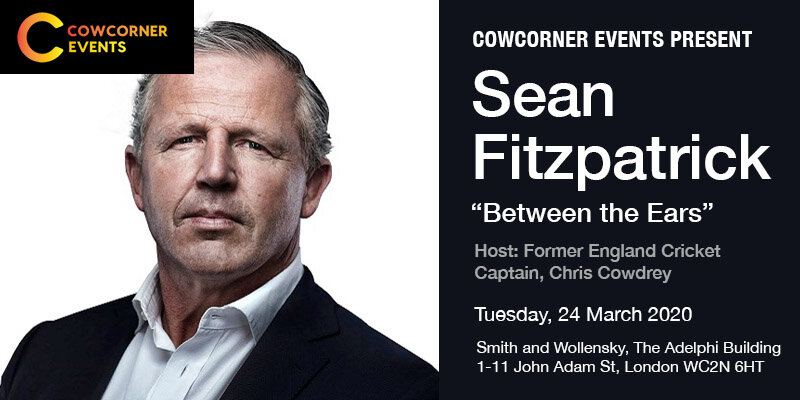 Rugby Superstar Sean Fitzpatrick is latest legend to talk to CowCorner Events – 24 March 