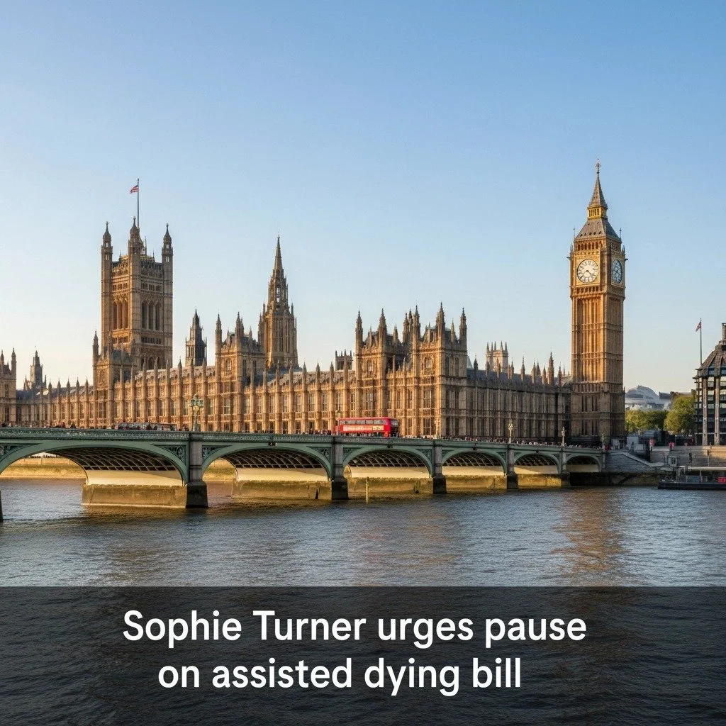 Game of Thrones star Sophie Turner has called on peers to halt the assisted dying bill, saying it's vital MPs ensure legislation &quot;does not end lives of those who could still recover&quot;. Her intervention highlights concerns over safeguards and