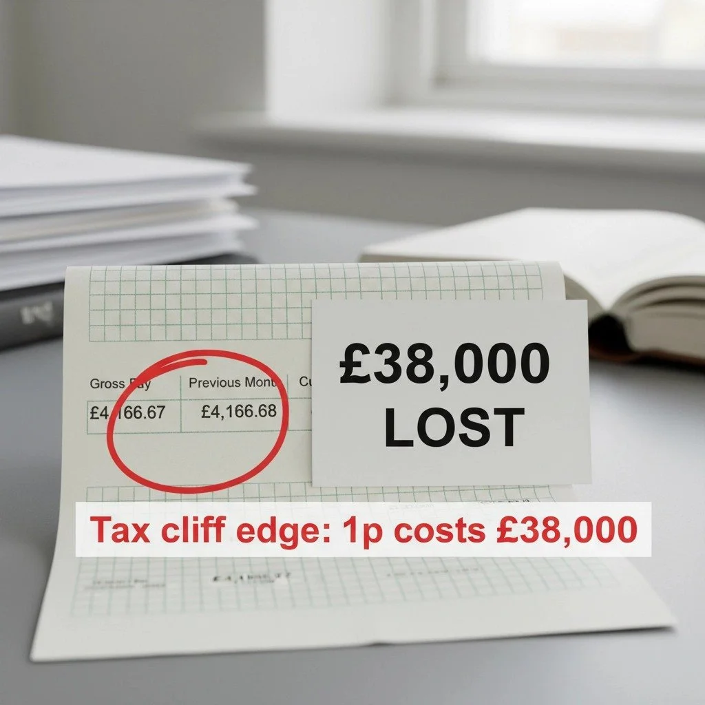 Thousands of UK families could lose &pound;38,000 in benefits for a pay rise of just 1p due to harsh Budget 2025 tax cliff edges. Experts call the &pound;100k threshold &quot;one of the most damaging distortions in the tax system&quot;: miss out on f