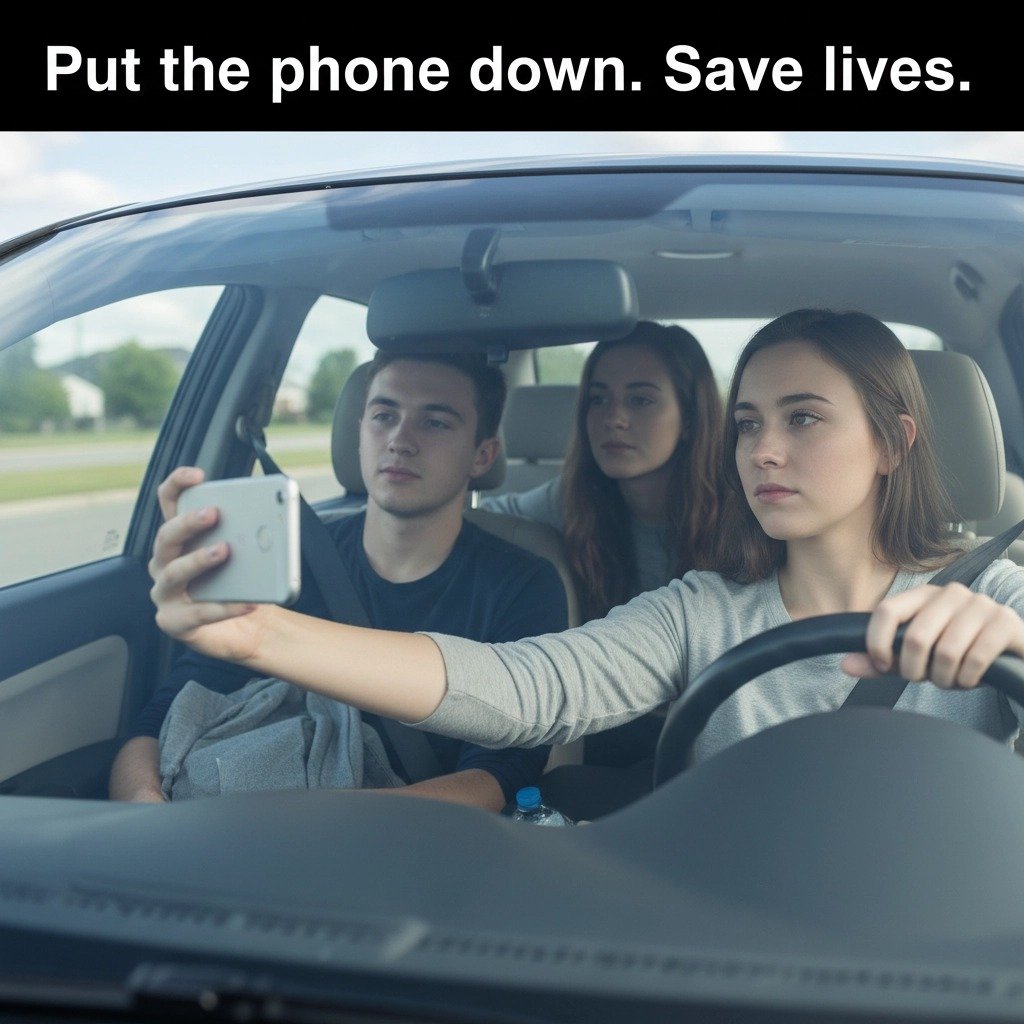Coroners are raising alarms as the UK sees a rise in fatal car crashes linked to young drivers taking selfies while driving. &quot;The thirst for likes is costing lives on our roads,&quot; one coroner warned. Authorities urge urgent action, highlight